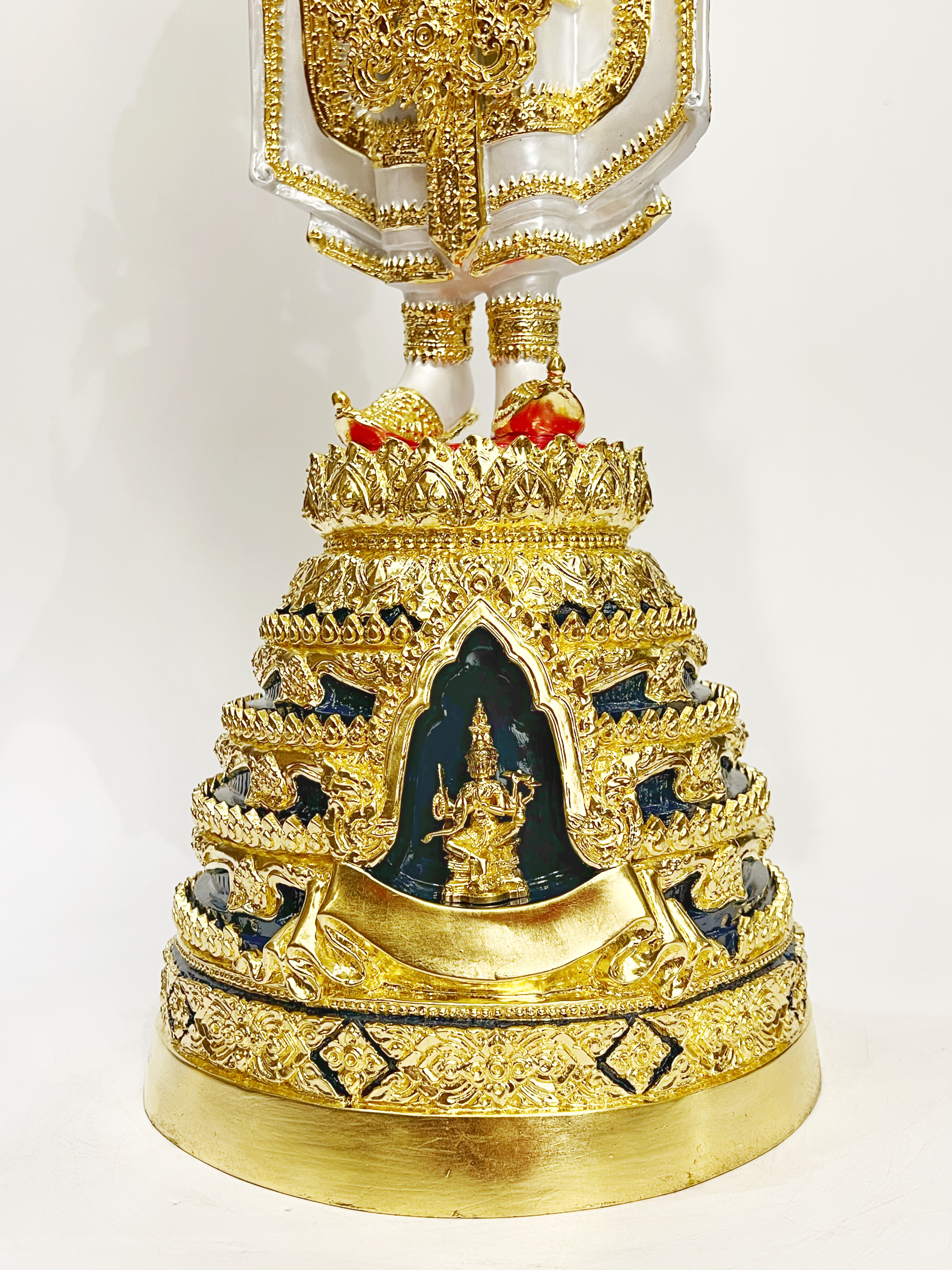 พระพุทธมหาจักรพรรดิ ปางเปิดโลก สูง 32 นิ้ว