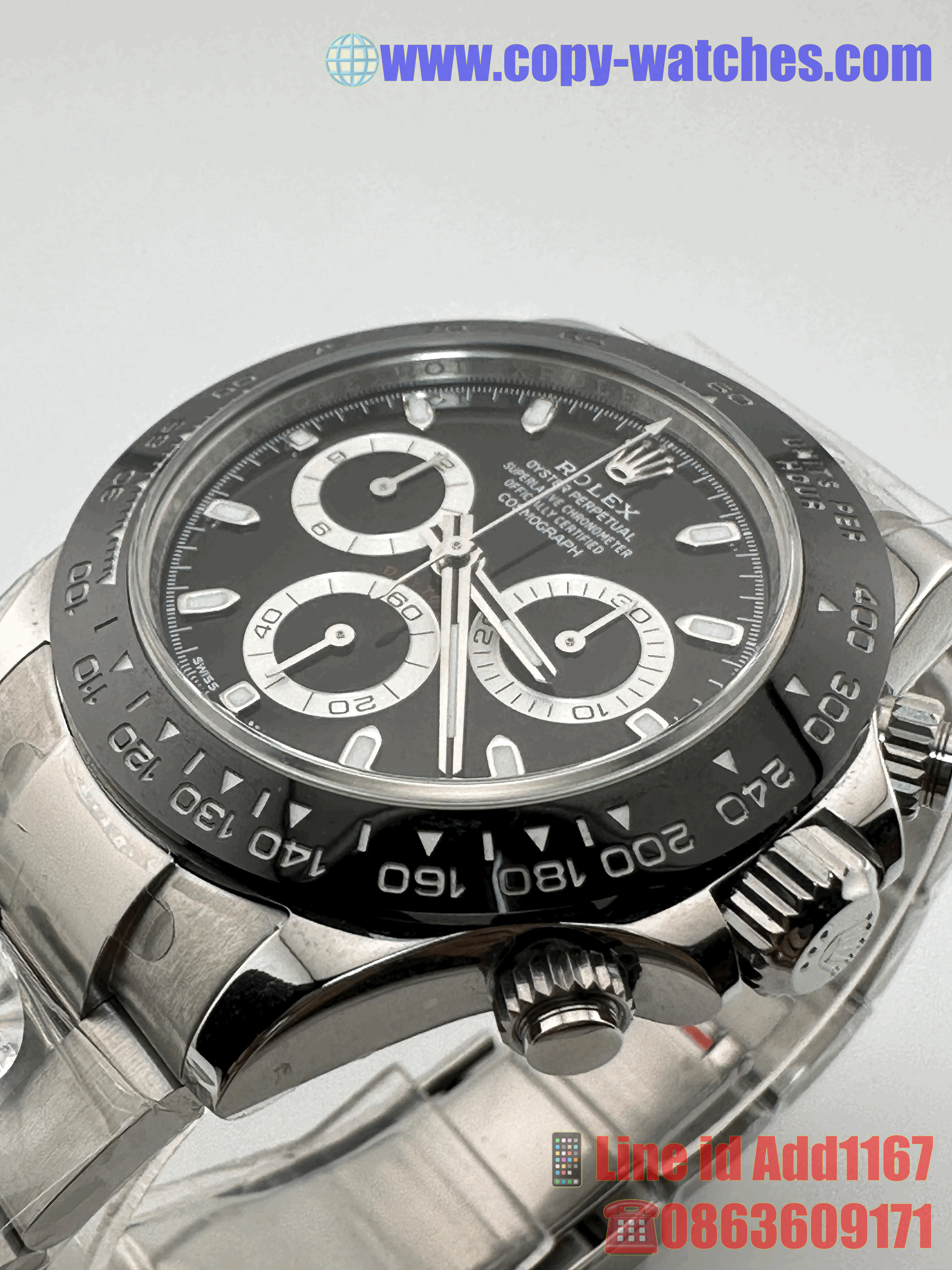 Rolex Daytona Black Dial M116500LN (Swiss AR)