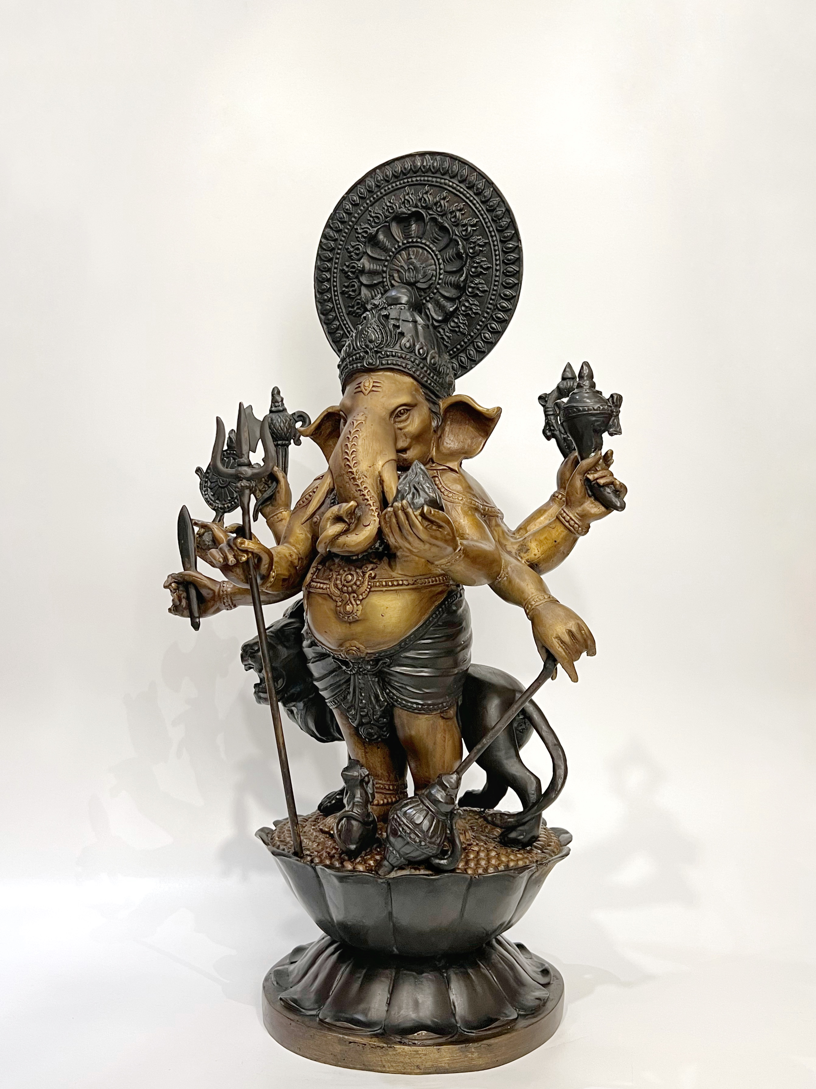 พระพิฆเนศ ปาง 51 ตา (ปางที่ 33) หน้าตัก 9 นิ้ว