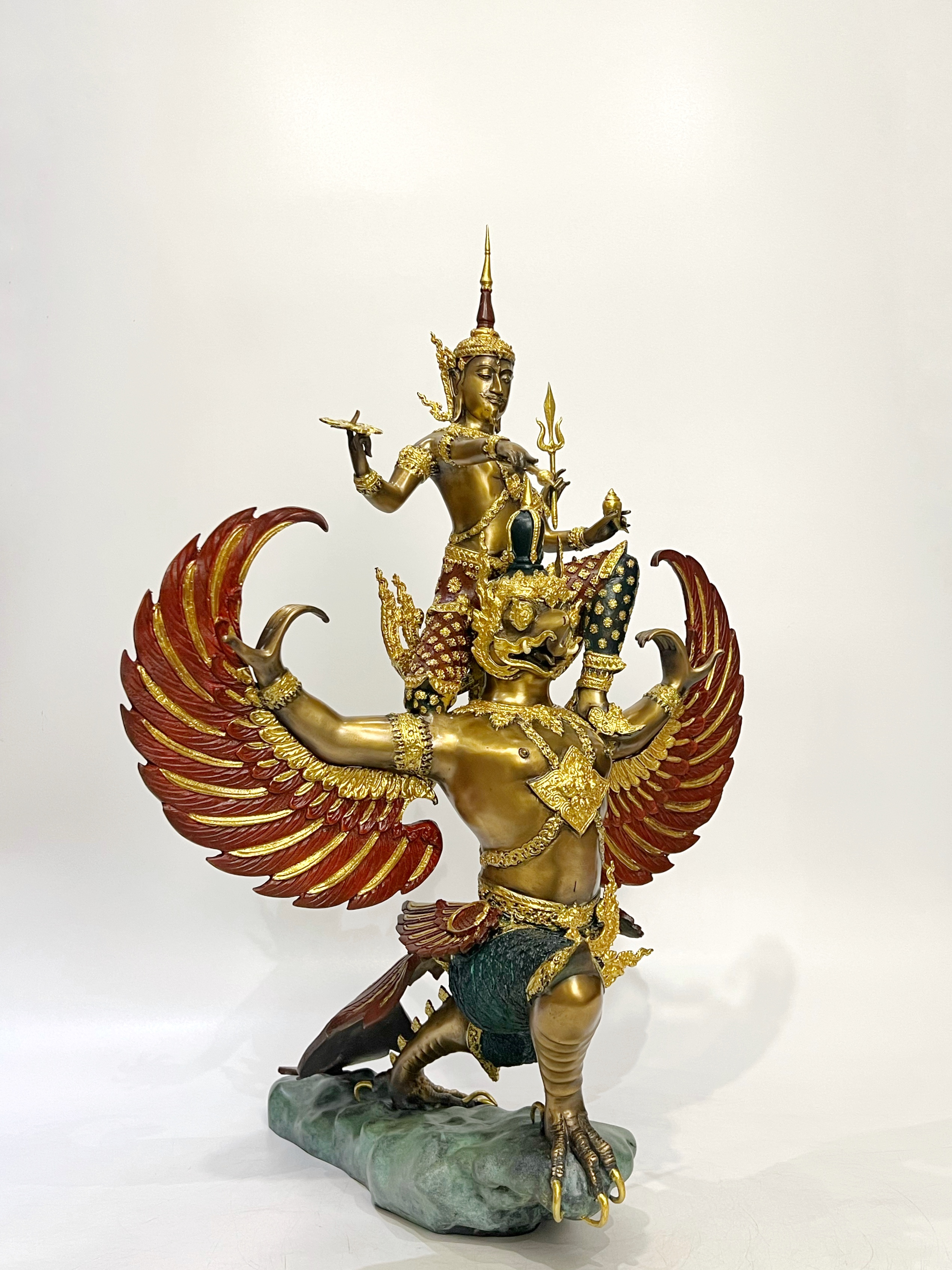 พระนารายณ์ทรงครุฑ หน้าตัก 9 นิ้ว