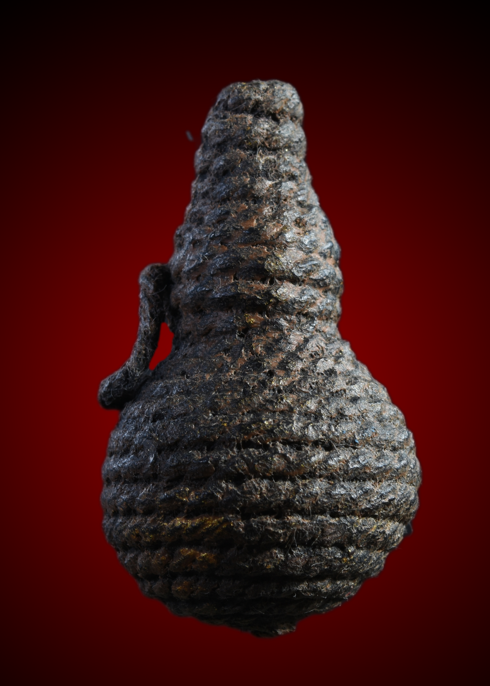 น้ำเต้าเชือกถัก บรรจุกริ่ง