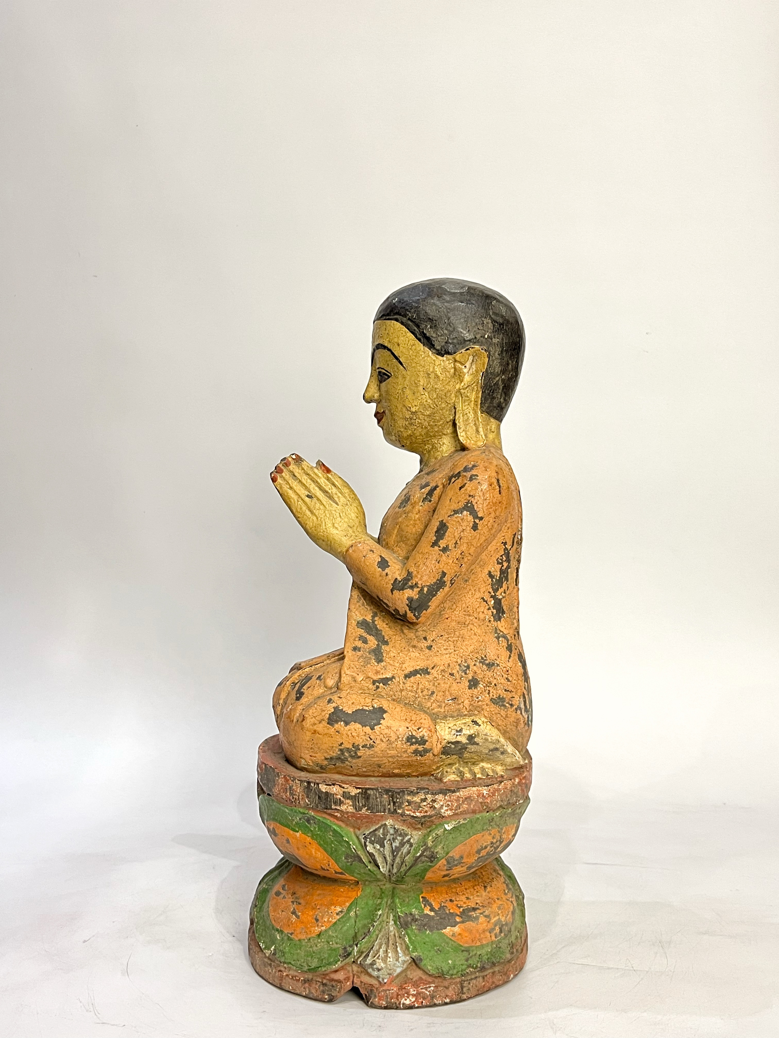 พระพม่า พระสงฆ์ พระภิกษุ พุทธศิลป์พม่า (ราคาต่อชุด)