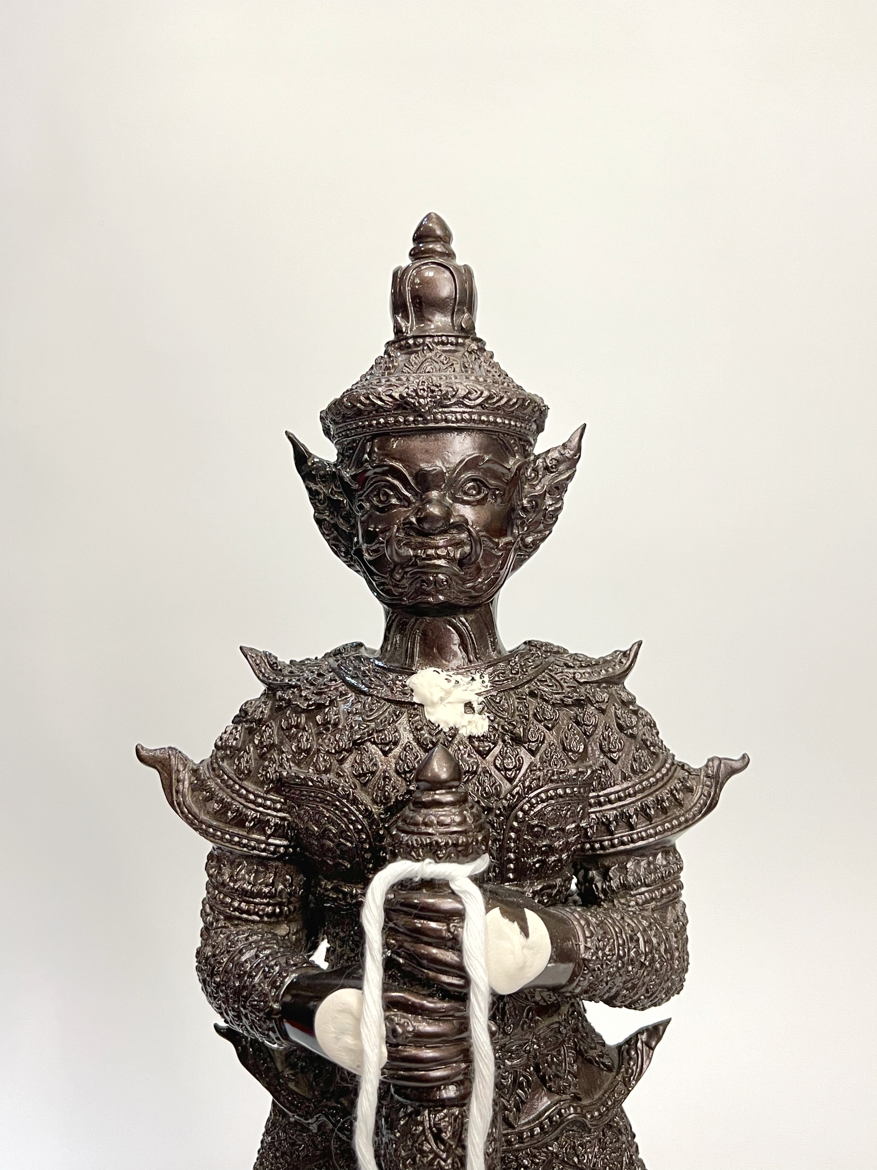 ท้าวเวสสุวรรณ ขนาดสูง 18 นิ้ว (2หน้า)