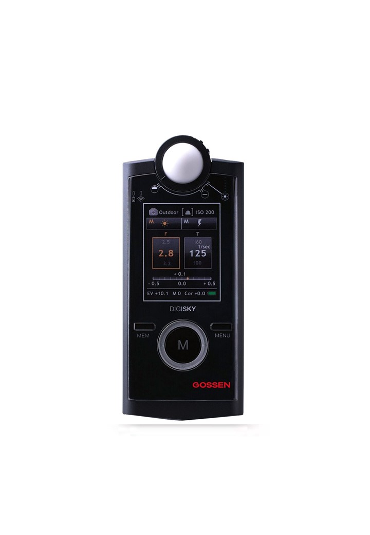 DIGISKY เครื่องวัดคุณภาพความสว่างสำหรับอาคาร สถานที่ทำงาน และการถ่ายภาพ (Measurements of Incident Light, Reflected Light, Flash Light