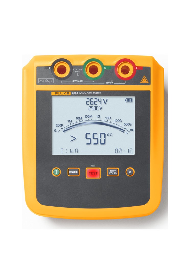 FLUKE 1535 เครื่องทดสอบความเป็นฉนวนทางไฟฟ้า แรงดัน 2500 V