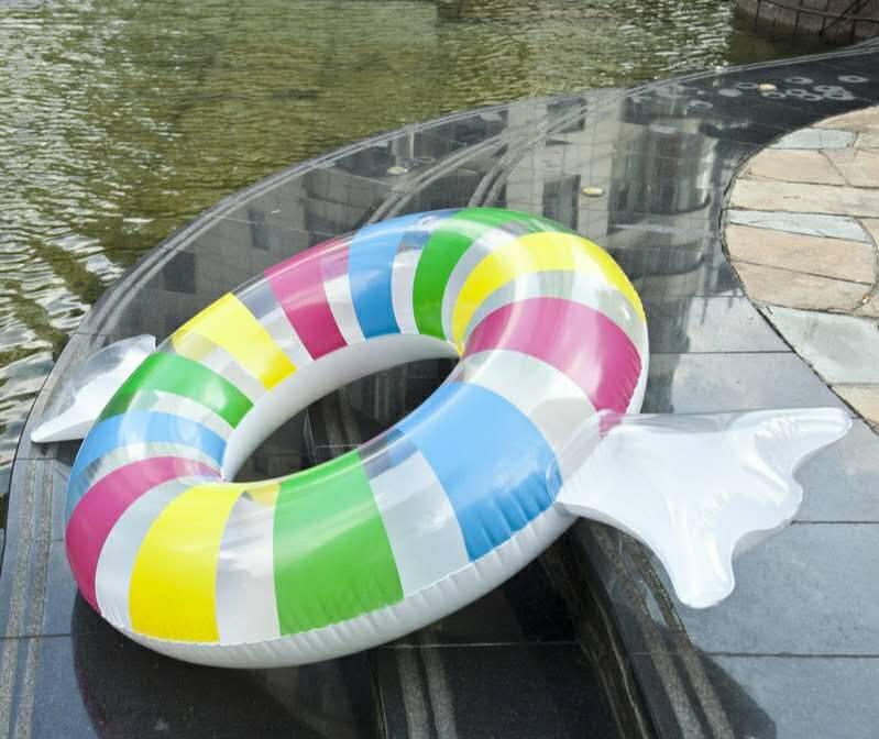 Inflatable Toffy Pool Float ห่วงยางลูกอมท๊อฟฟี่