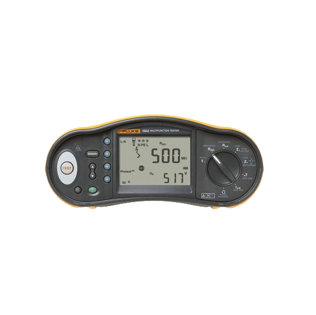 FLUKE รุ่น 1664 FC เครื่องทดสอบความปลอดภัยของระบบไฟฟ้าตามมาตรฐานครบทุกฟังก์ชั่นทดสอบพร้อมรองรับ FLUKE Connect