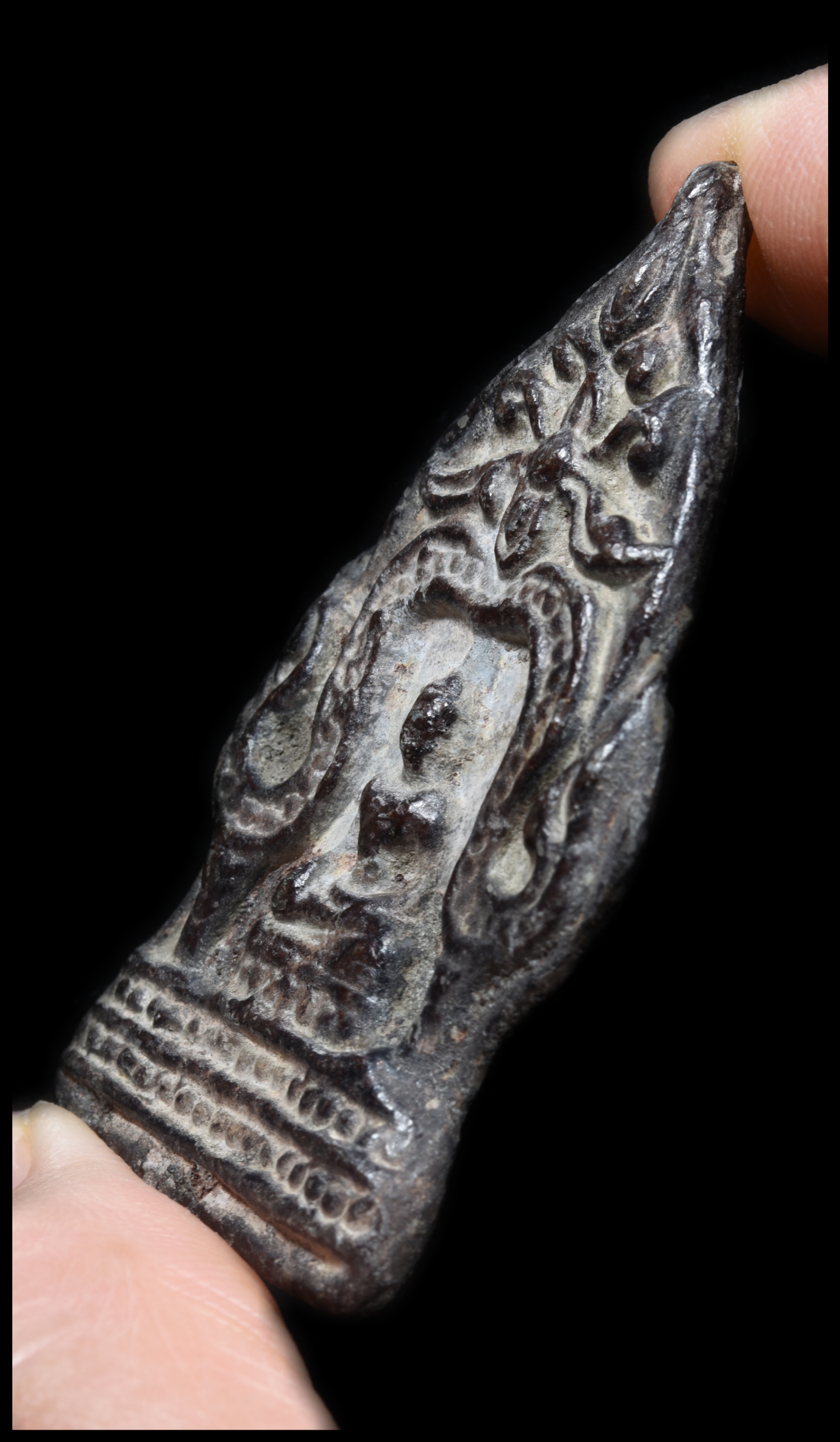 พระซุ้มระฆัง เนื้อชินตะกั่ว