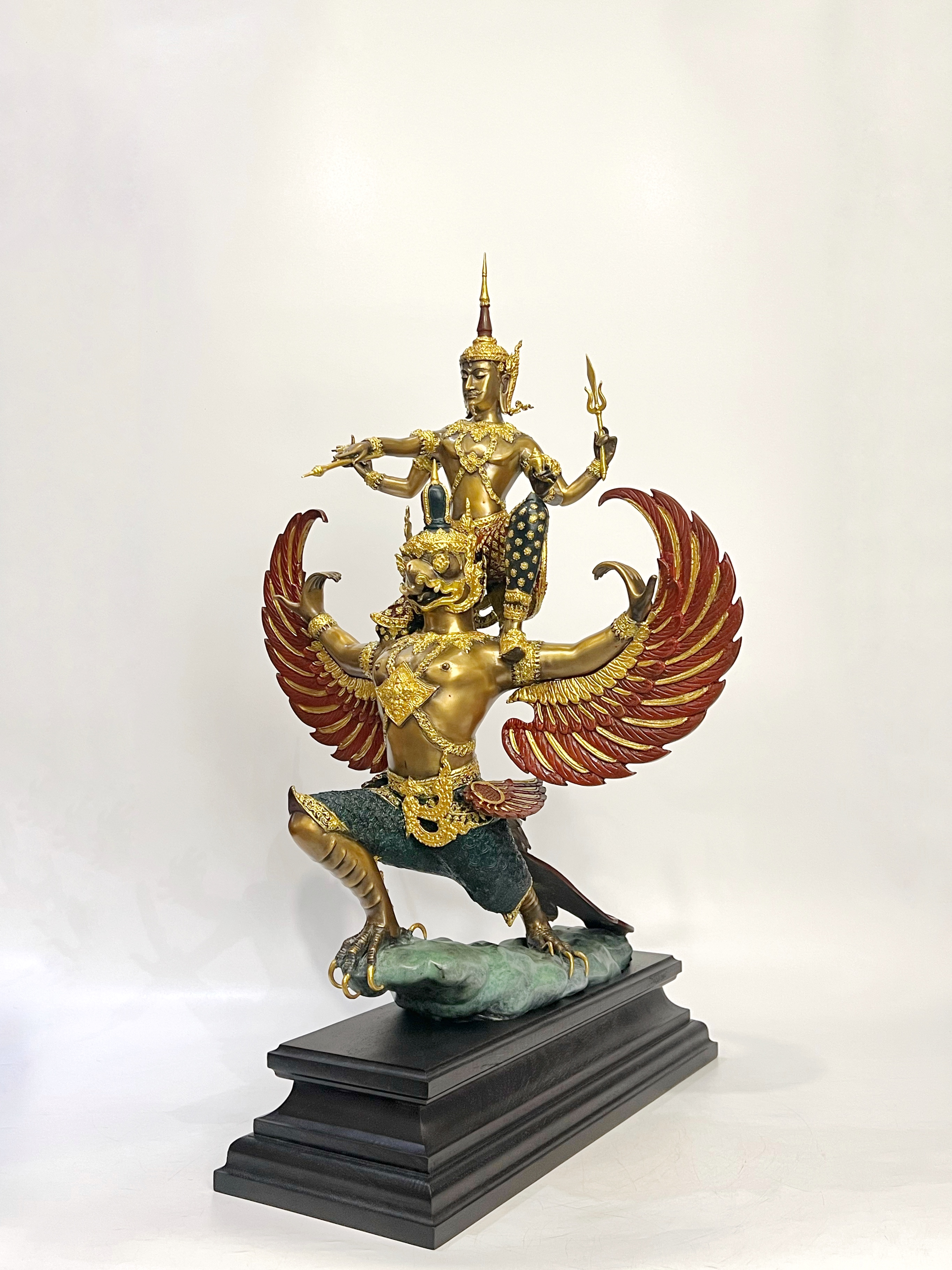 พระนารายณ์ทรงครุฑ หน้าตัก 9 นิ้ว