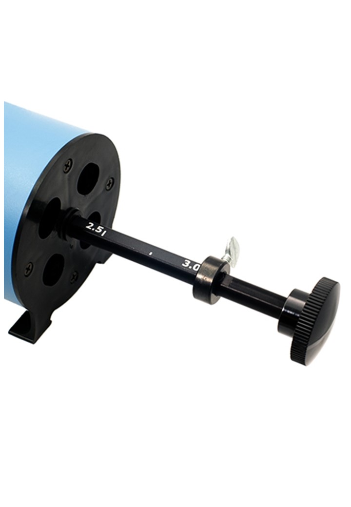 กระบอกสูบสอบเทียบสไปโรมิเตอร์ (3 Liter - Adjustable Volume Aluminum Calibration Syringe)