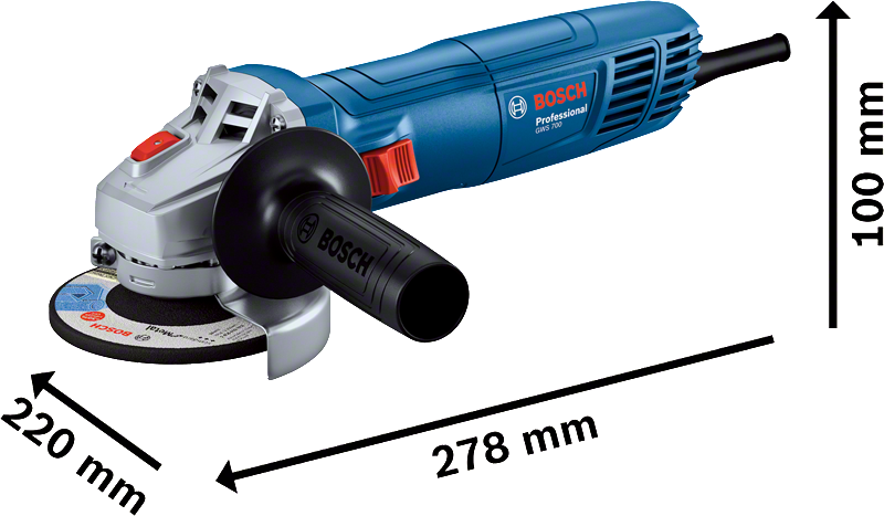 Bosch รุ่น GWS 700 เครื่องเจียรไฟฟ้า