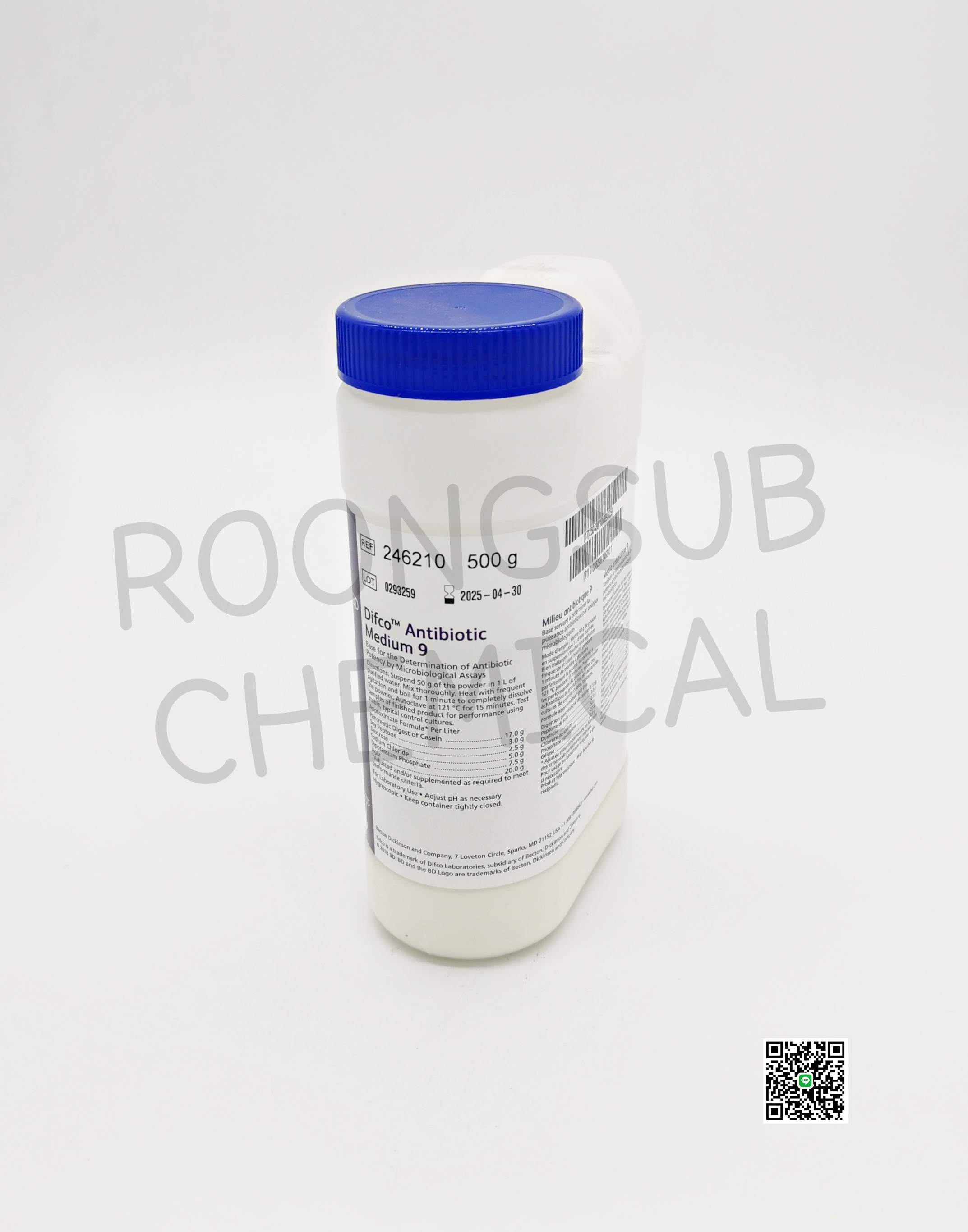 ANTIBIOTIC MEDIUM NO.9