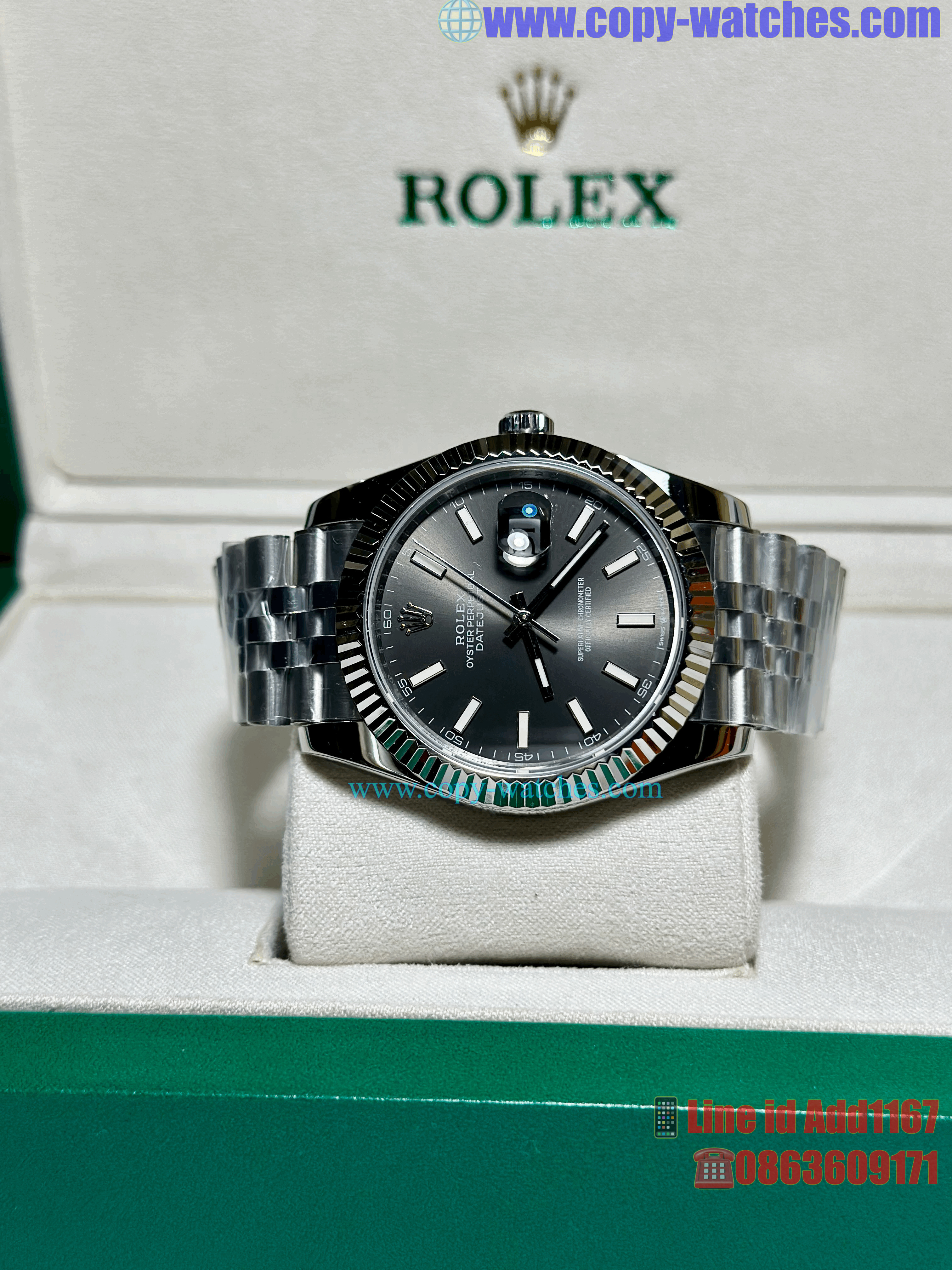 Rolex Datejust 41mm Ref#126334 (Swiss EW)