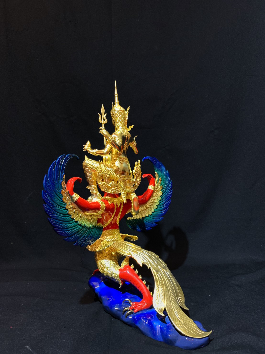 พระนารายณ์ทรงครุฑ หน้าตัก 9 นิ้ว