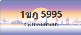 ป้ายประมูล 1ขฎ 5995