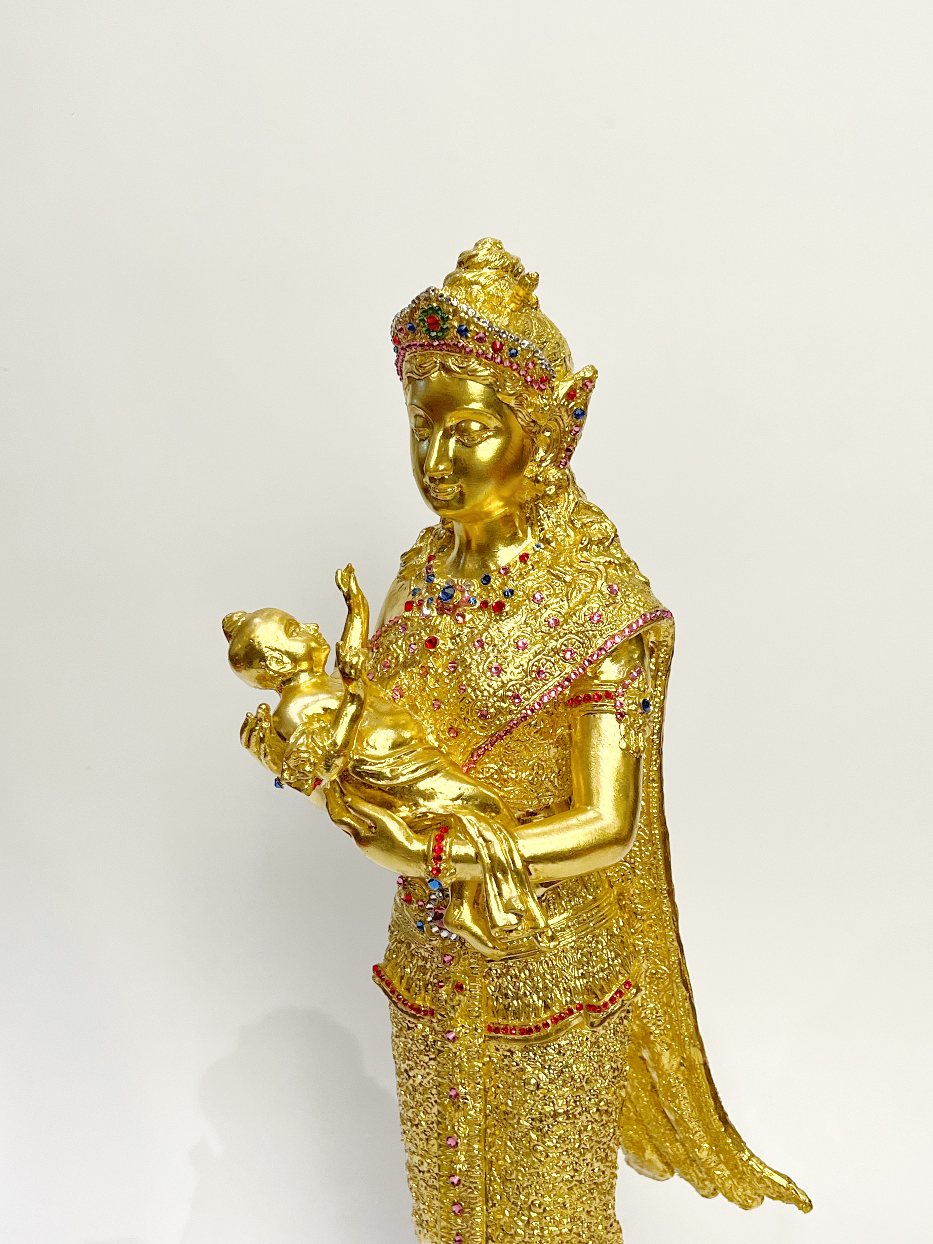 พระนางสิริมหามายาพุทธมาตา หน้าตัก 9 นิ้ว