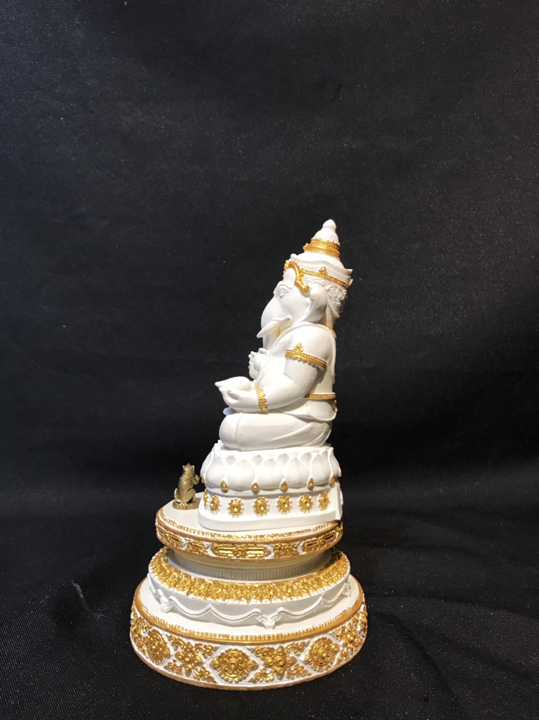 พระพิฆเนศ หน้าตัก 3 นิ้ว พร้อมฐาน