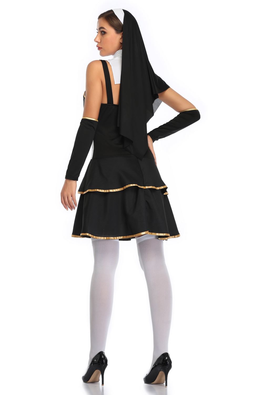 ชุดแม่ชี thenun นักบวช แม่ชีเซ็กซี่