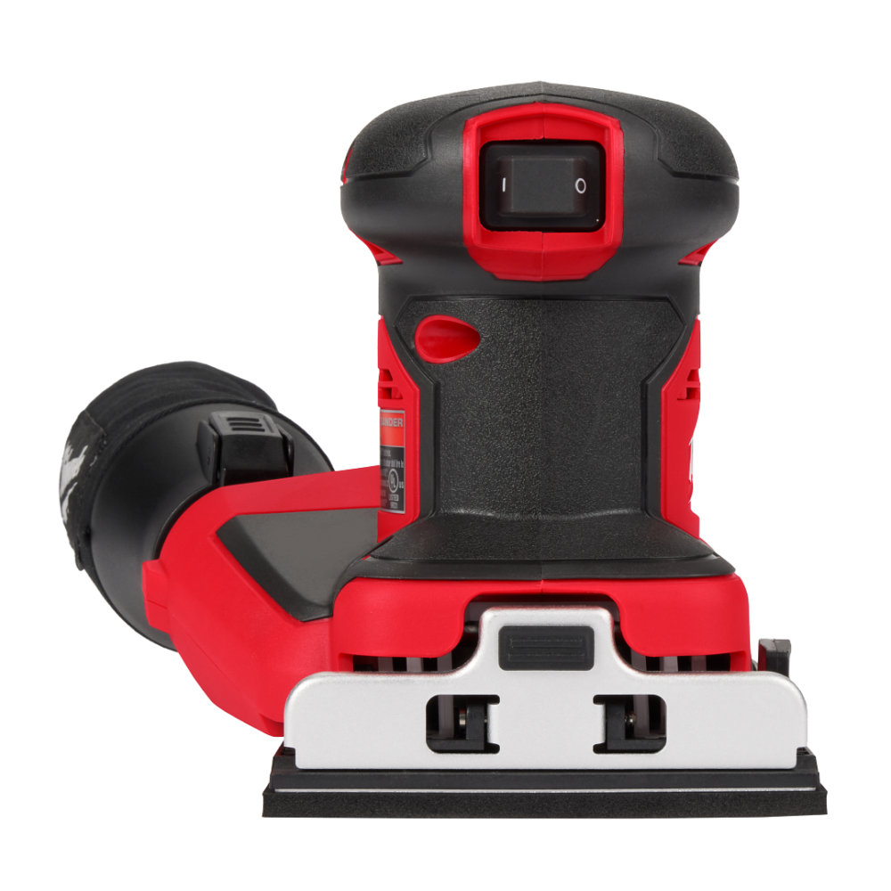 MILWAUKEE M18 BQSS-0 เครื่องขัดกระดาษทรายแบบสี่เหลี่ยมไร้สาย 18 โวลต์ (เครื่องเปล่า)