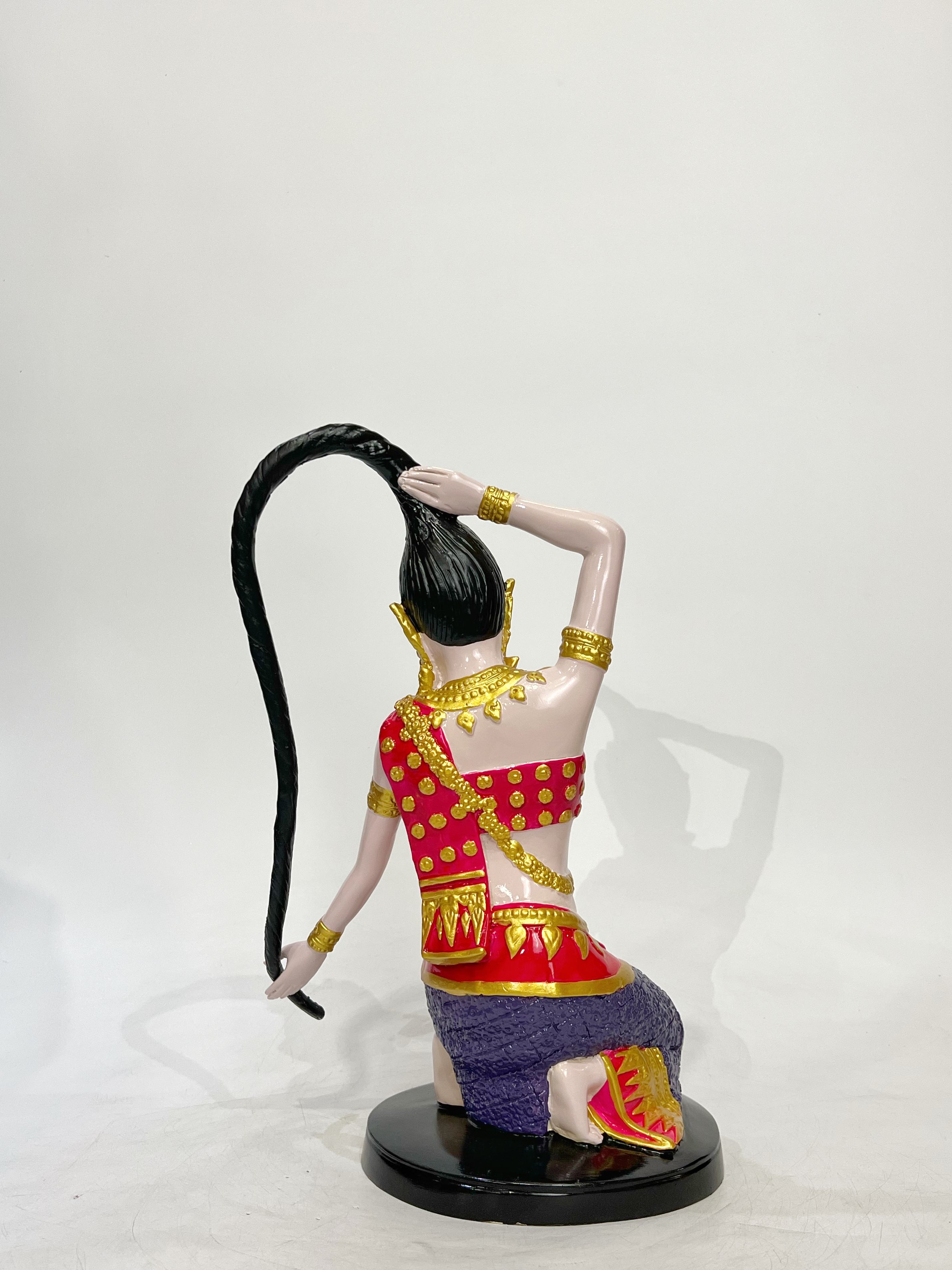 พระแม่ธรณีบีบมวยผม หน้าตัก 7 นิ้ว