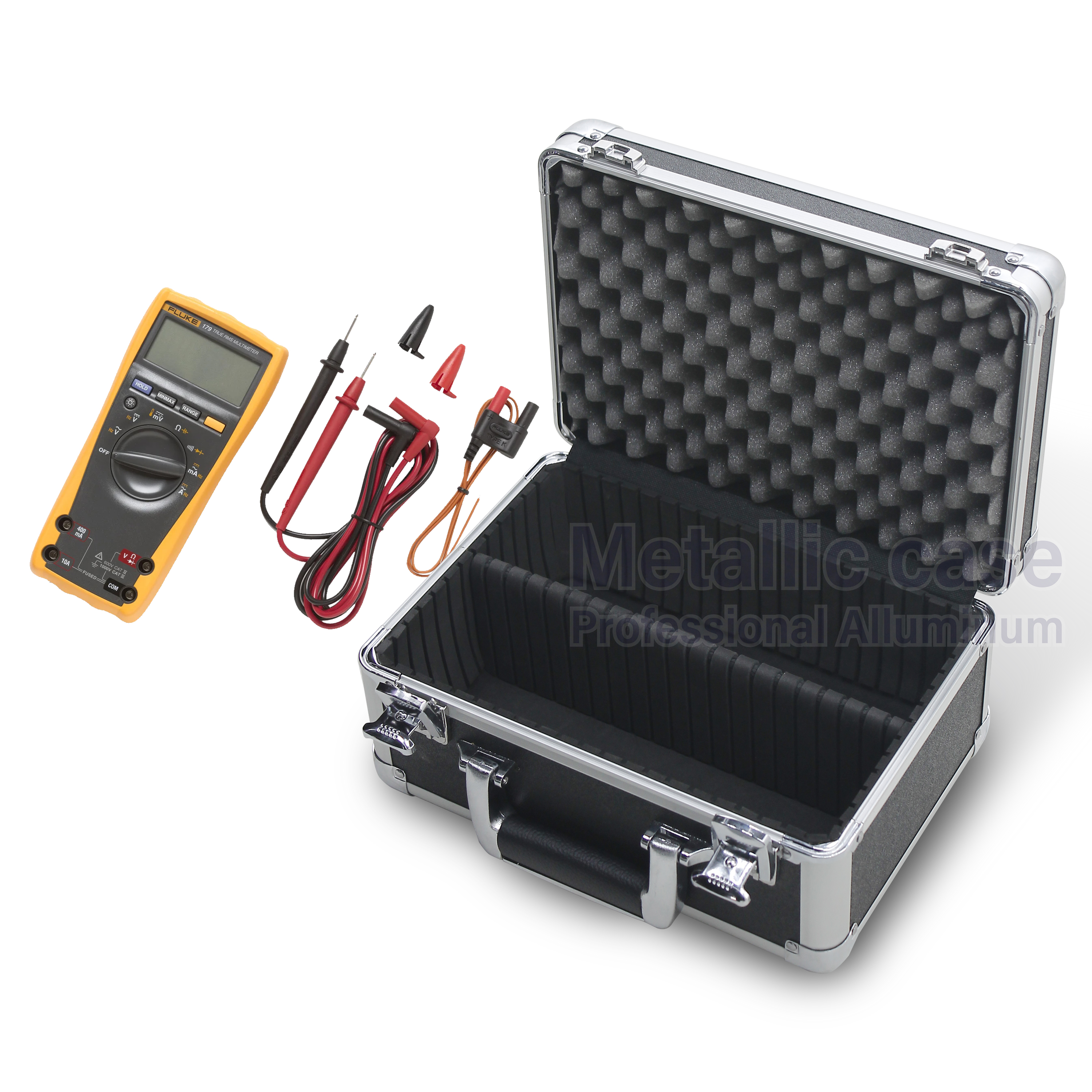 metalliccase8352-10-6411/ Fluke 179 (29.5x20.5x15 T1C1H1K1P2)