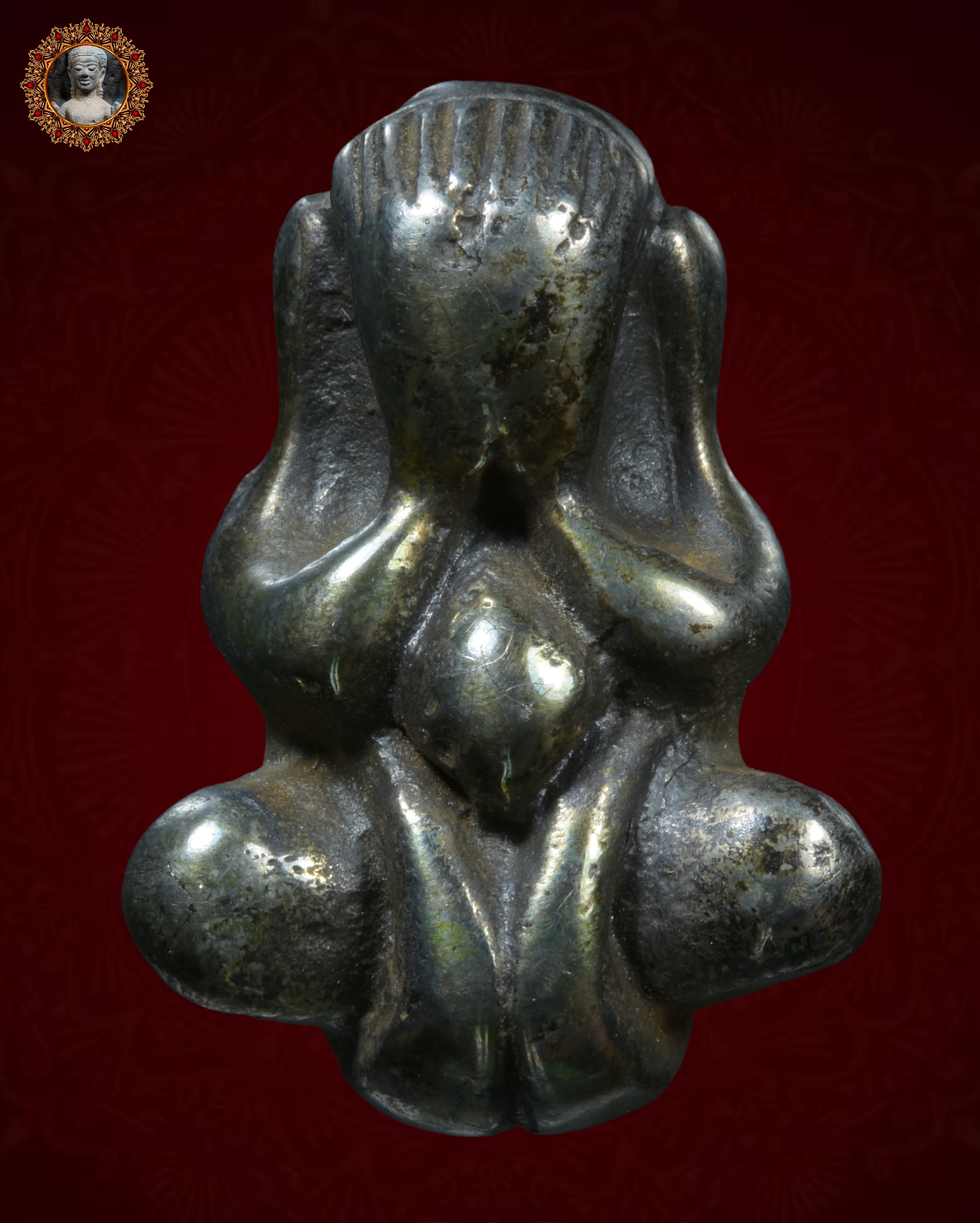 พระปิดตาสี่กร เนื้อเมฆสิทธิ์