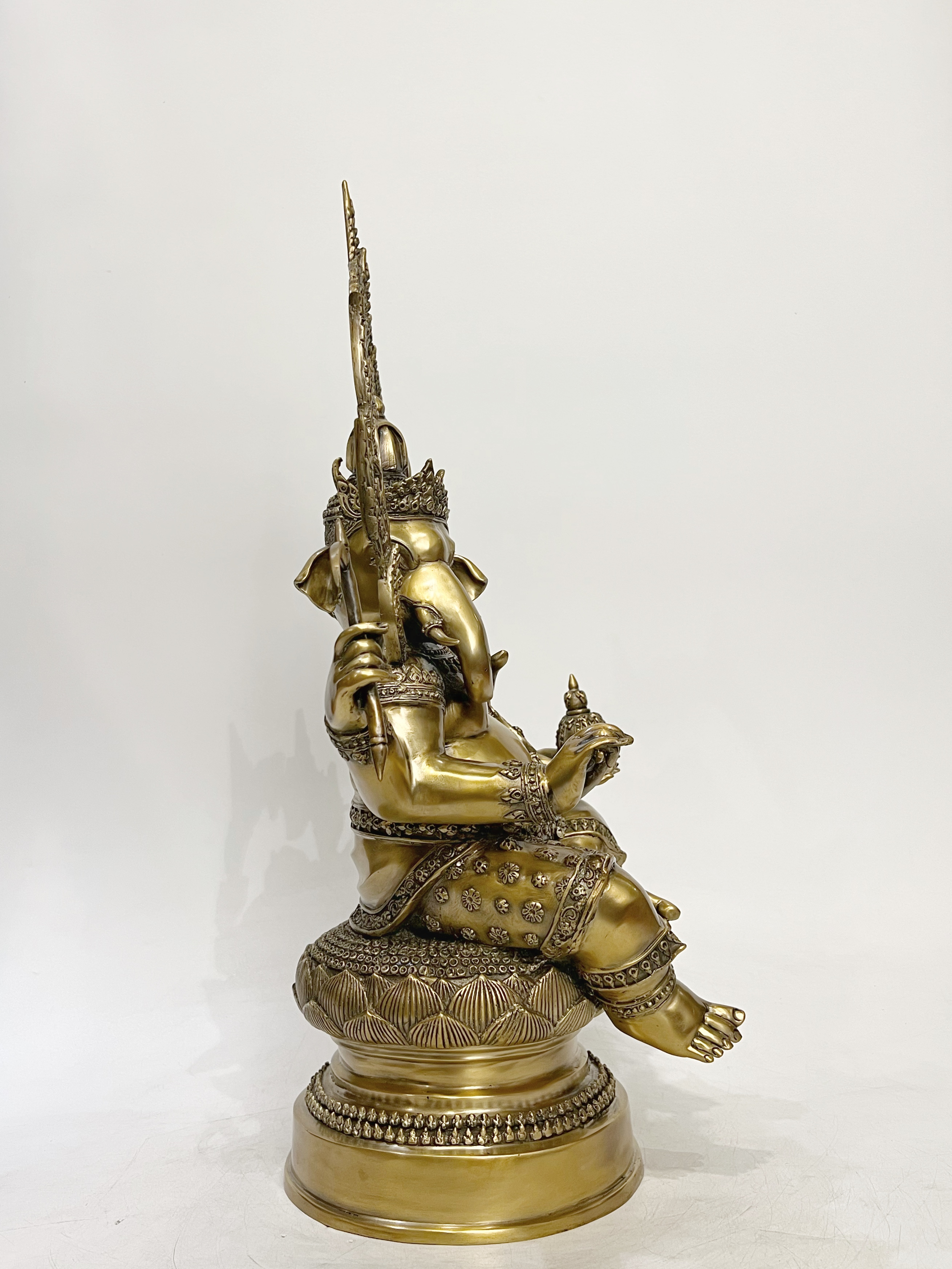 พระพิฆเนศ ปางทวิมุข หน้าตัก 9 นิ้ว