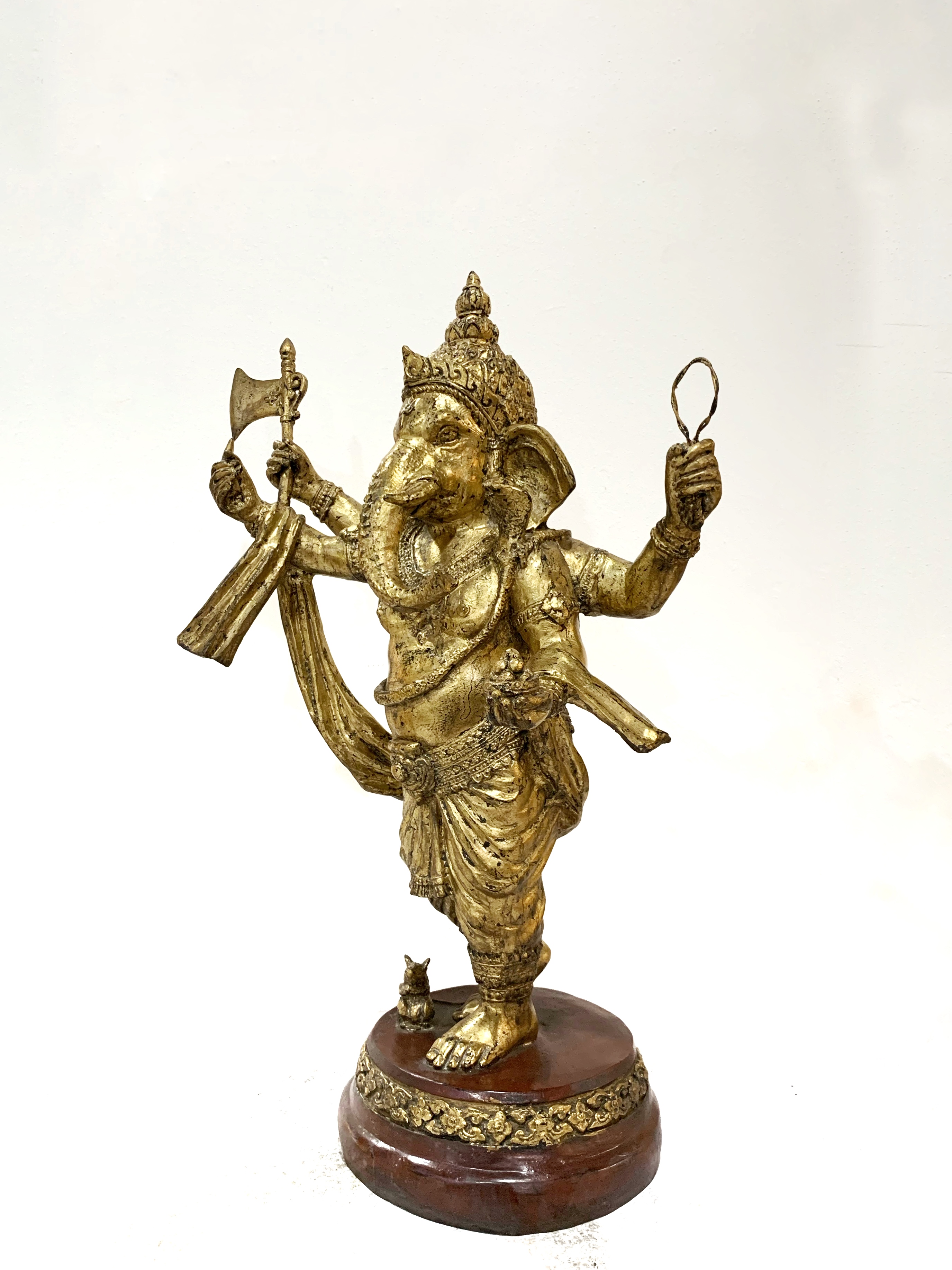 พระพิฆเนศ ปางไพรีพินาศ หน้าตัก 9 นิ้ว