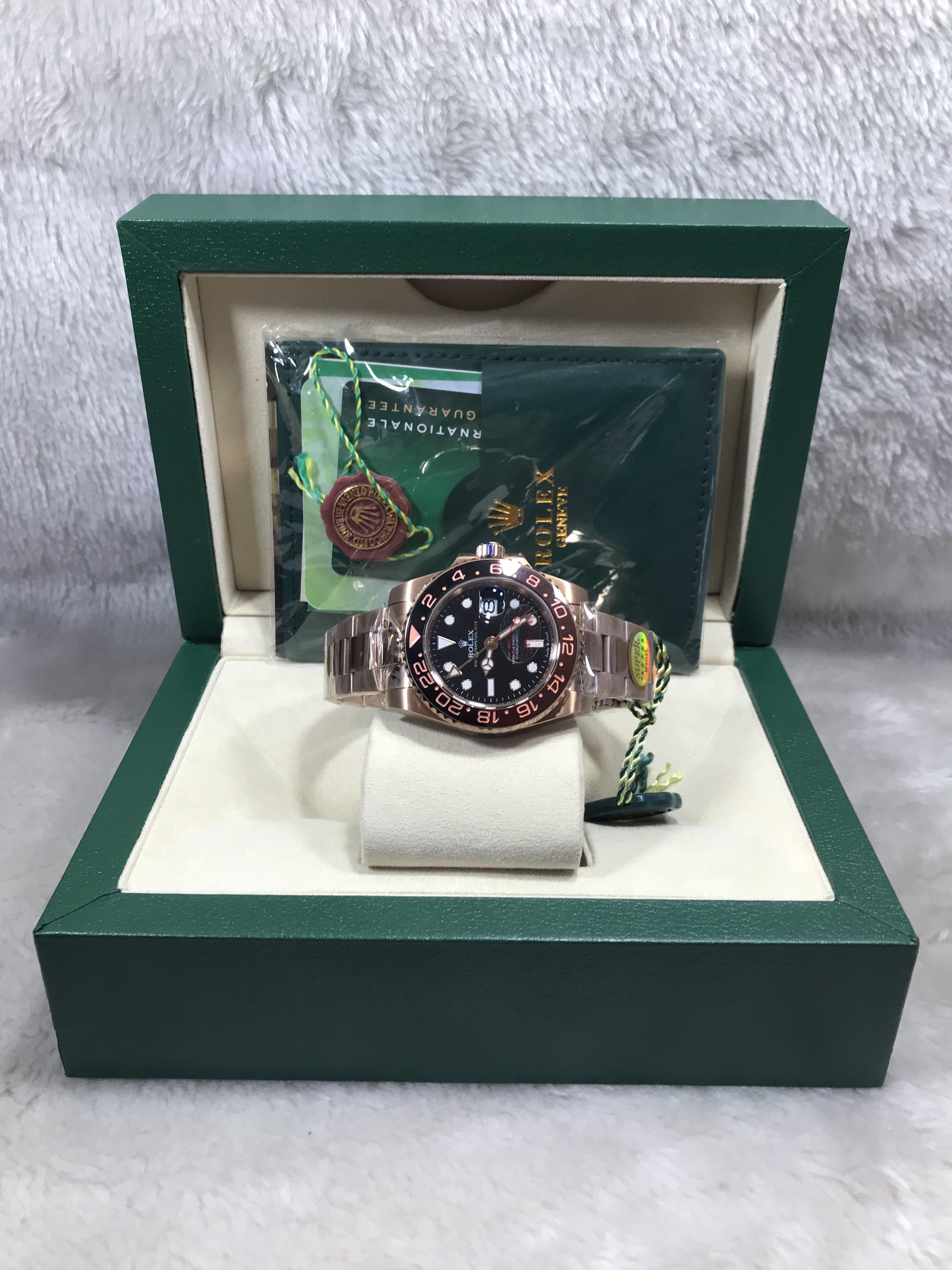 Rolex GMT-Master 2 Root-Beer Everose Gold (Swiss SW)