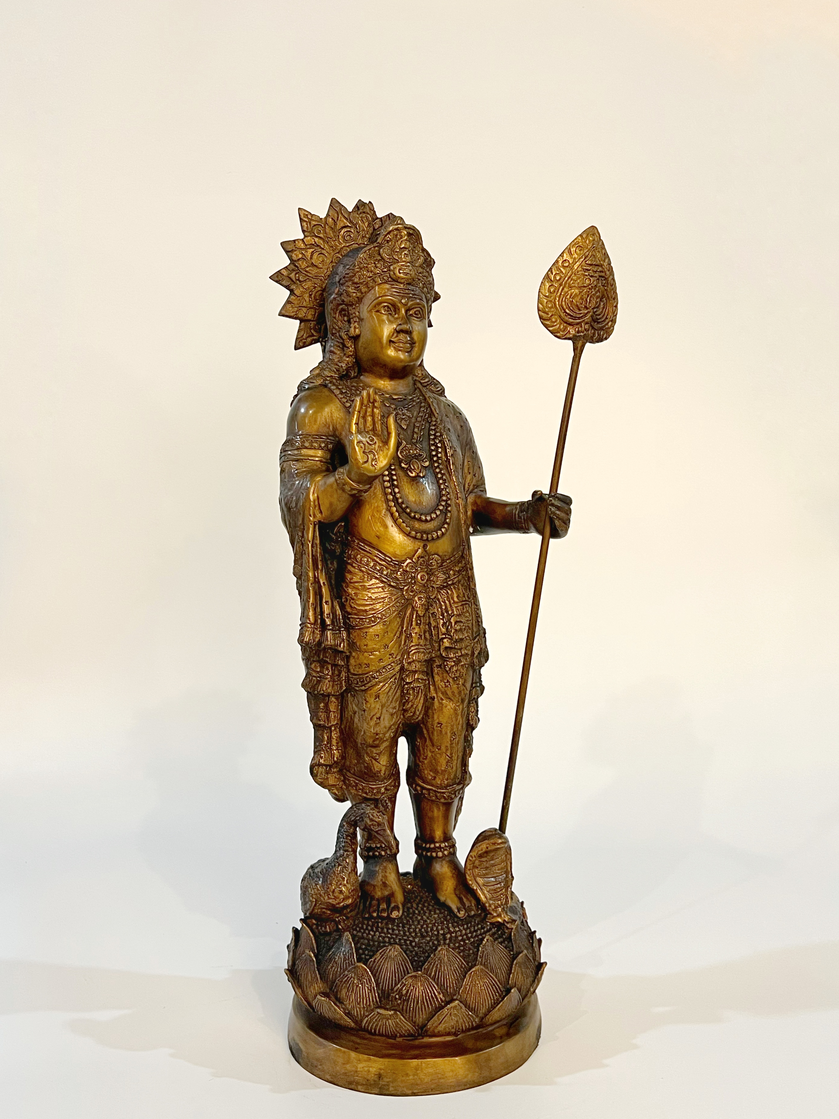 พระขันธกุมาร หน้าตัก 9 นิ้ว