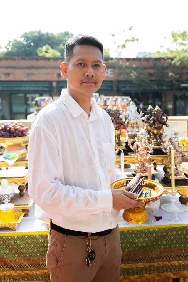 พระพิฆเนศ เทวรูปสรงน้ำ พระวินายักจตุรถีคเณศวร์ สูง 12 นิ้ว (หมายเลข6)