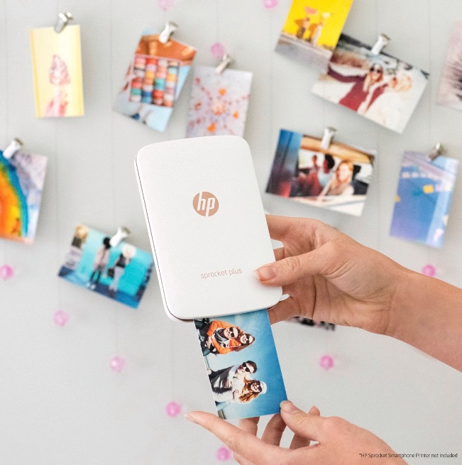 HP Sprocket Plus Printer - เครื่องพิมพ์ภาพขนาดจิ๋วสั่งการผ่านสมาร์ทโฟน