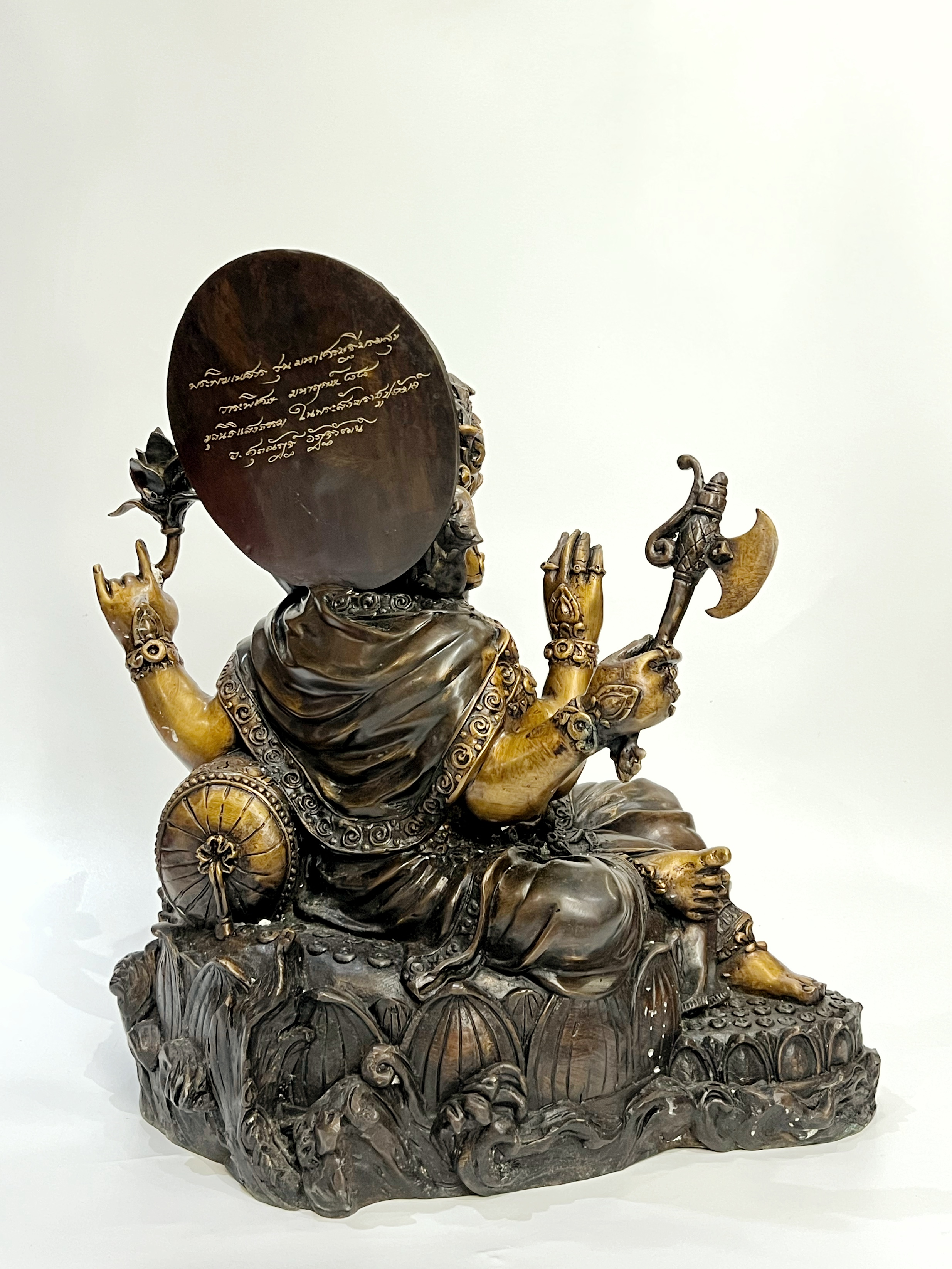 พระพิฆเนศ มหาเศรษฐีบรมสุข หน้าตัก 9 นิ้ว