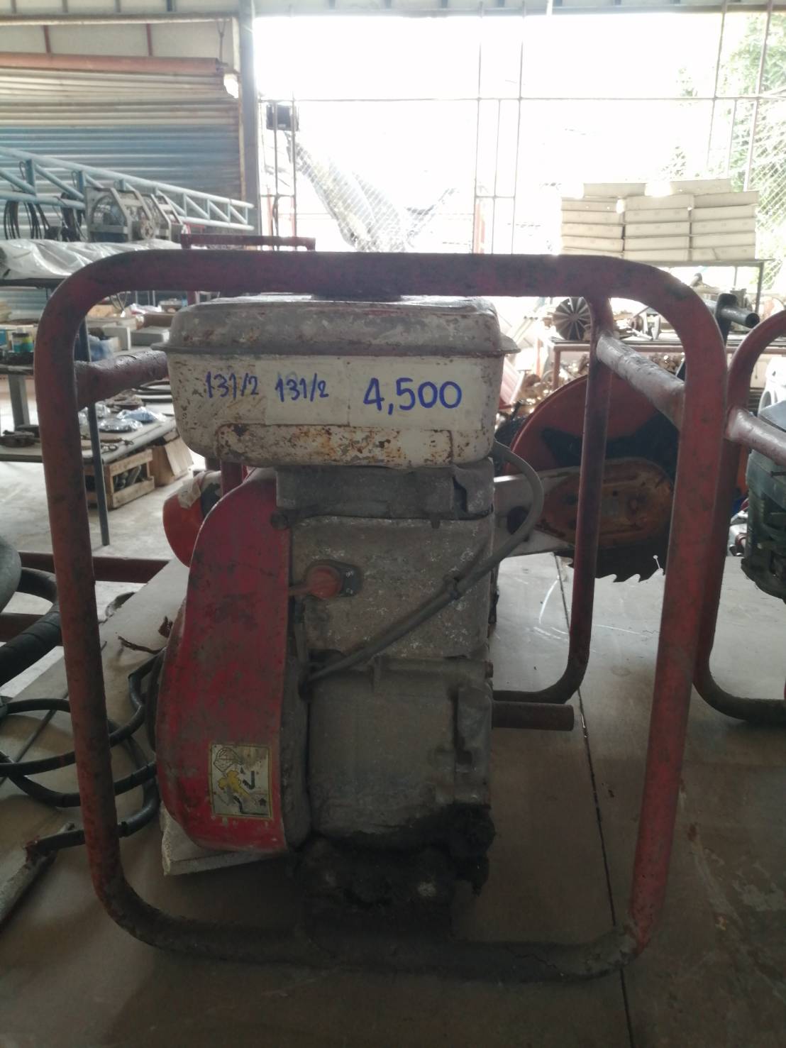 เครื่องจี้ HONDA เก่า GX160