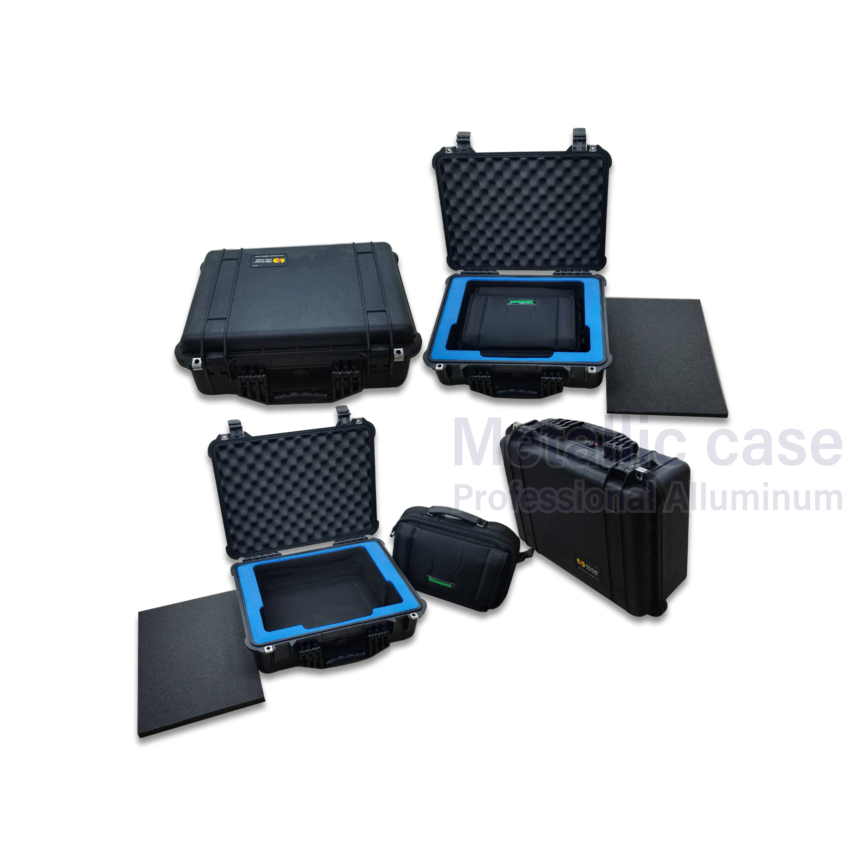metalliccase 2-1243-CCC-6807 / Foam 45.5x32.5x12.5 cm