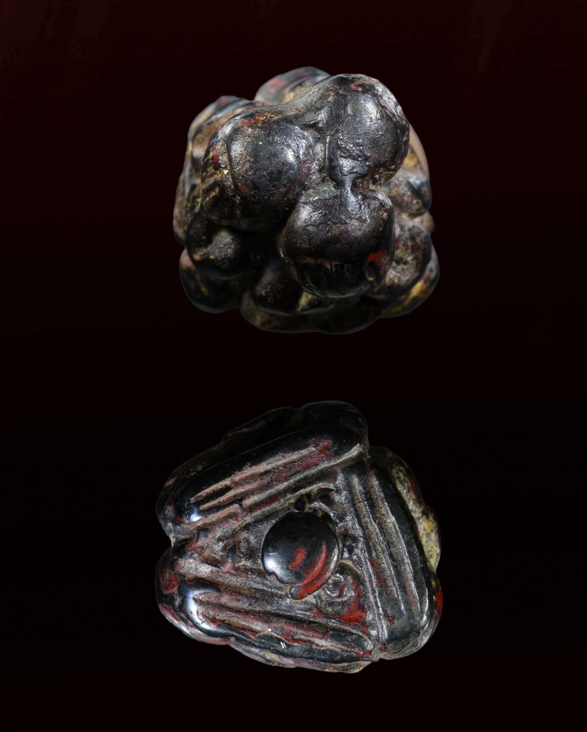 พระปิดตาสามเกลอ หลวงพ่อทา เนื้อเมฆพัตร