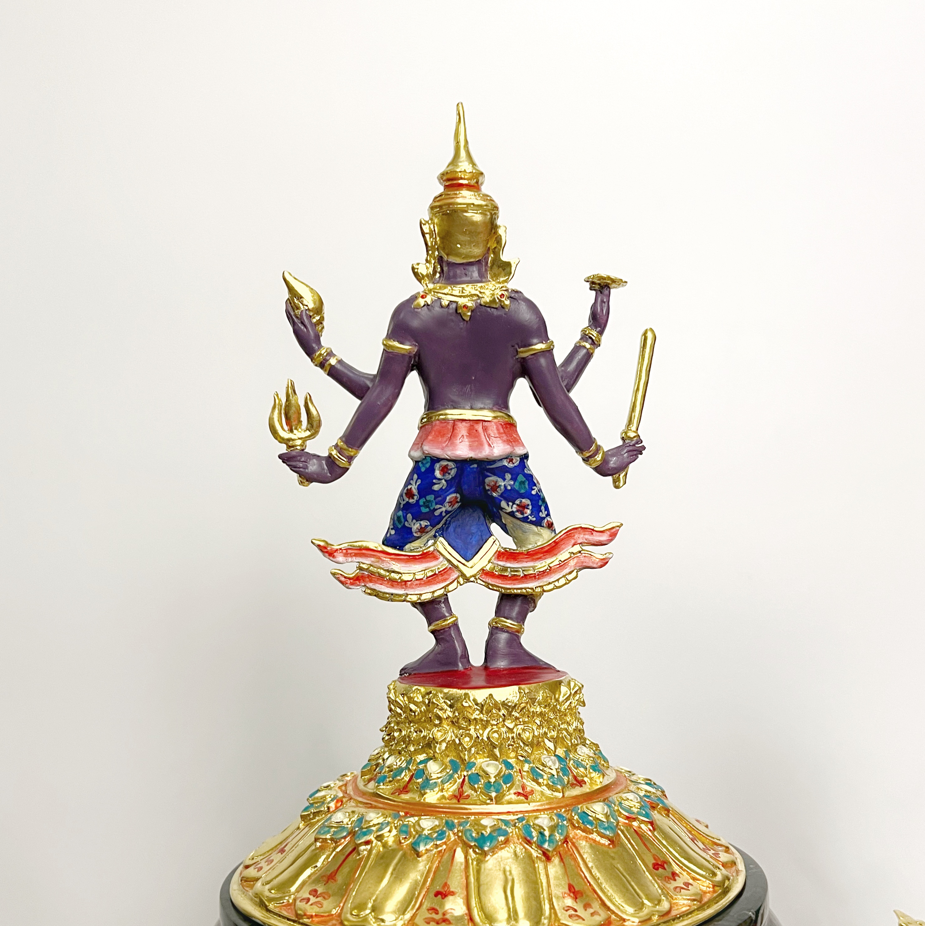 ครอบน้ำอมฤต พระนารายณ์กวนเกษียรสมุทร พร้อมฐานหินอ่อน