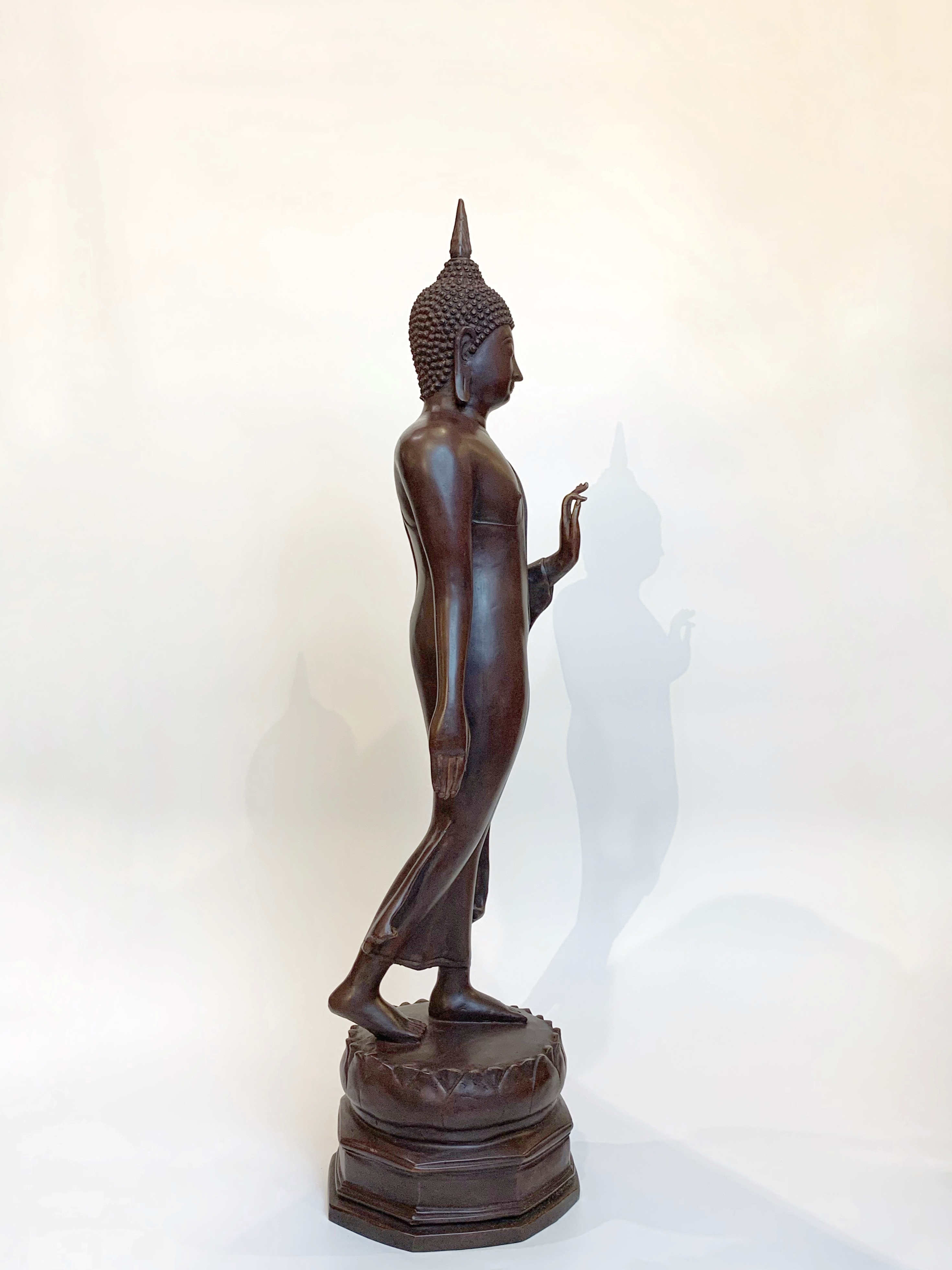 พระพุทธลีลามหากาญจนาบพิตร หน้าตัก 12 นิ้ว