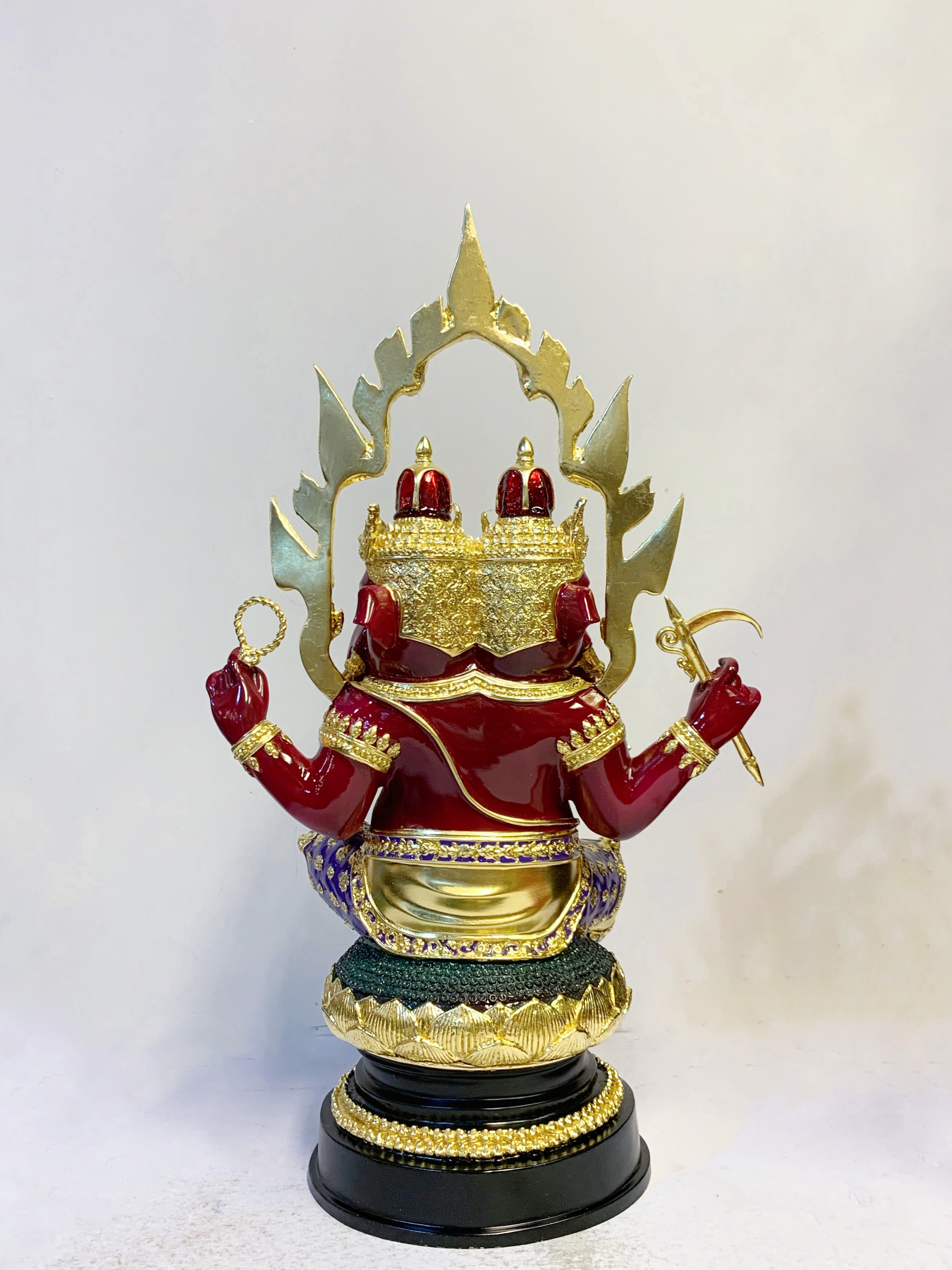 พระพิฆเนศ ปางทวิมุข หน้าตัก 9 นิ้ว