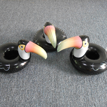 ที่วางแก้วเป่าลม นกทูแคน Inflatable Toucan Cup Holder