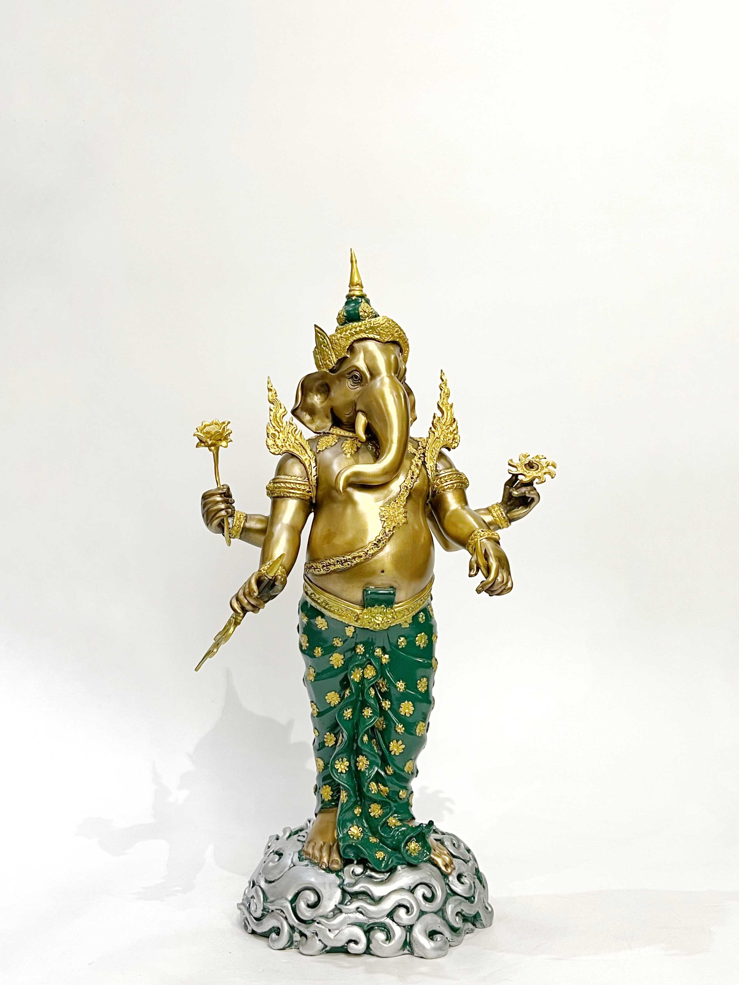 พระพิฆเนศ ปางเหนือเมฆ หน้าตัก 9 นิ้ว