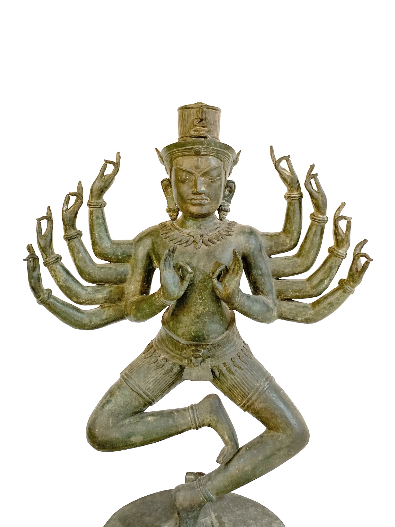 พระแม่กาลี ปางเหยียบพระศิวะ (ขนาดใหญ่)