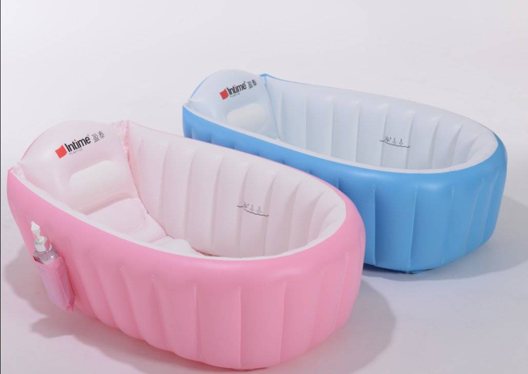อ่างอาบน้ำเด็ก เป่าลม INTIME BABY BATHTUB