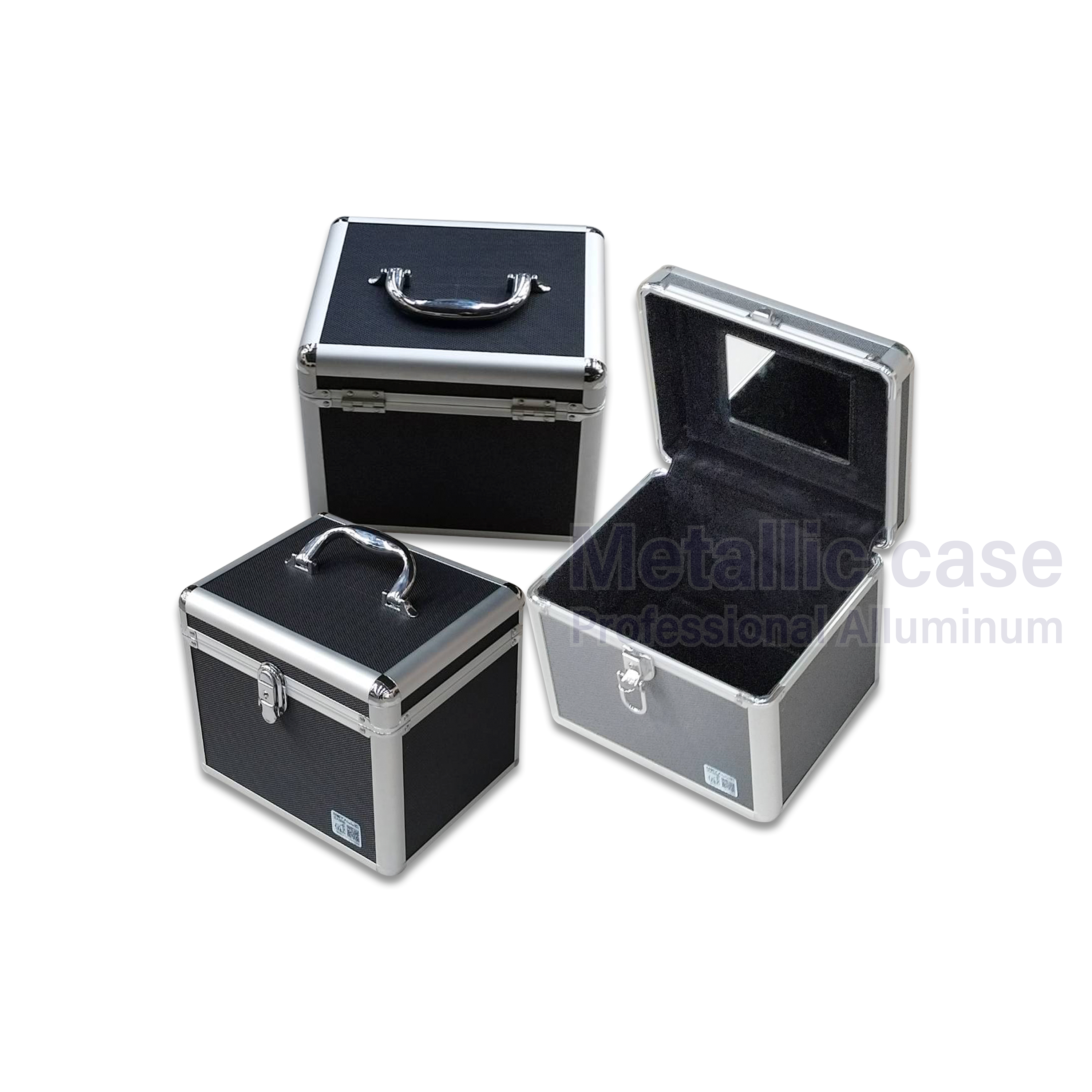 metalliccase9880-16-6811 /กระเป๋าเครื่องสำอาง (26.5x21.5x22.5 T1C3H5K1P2)