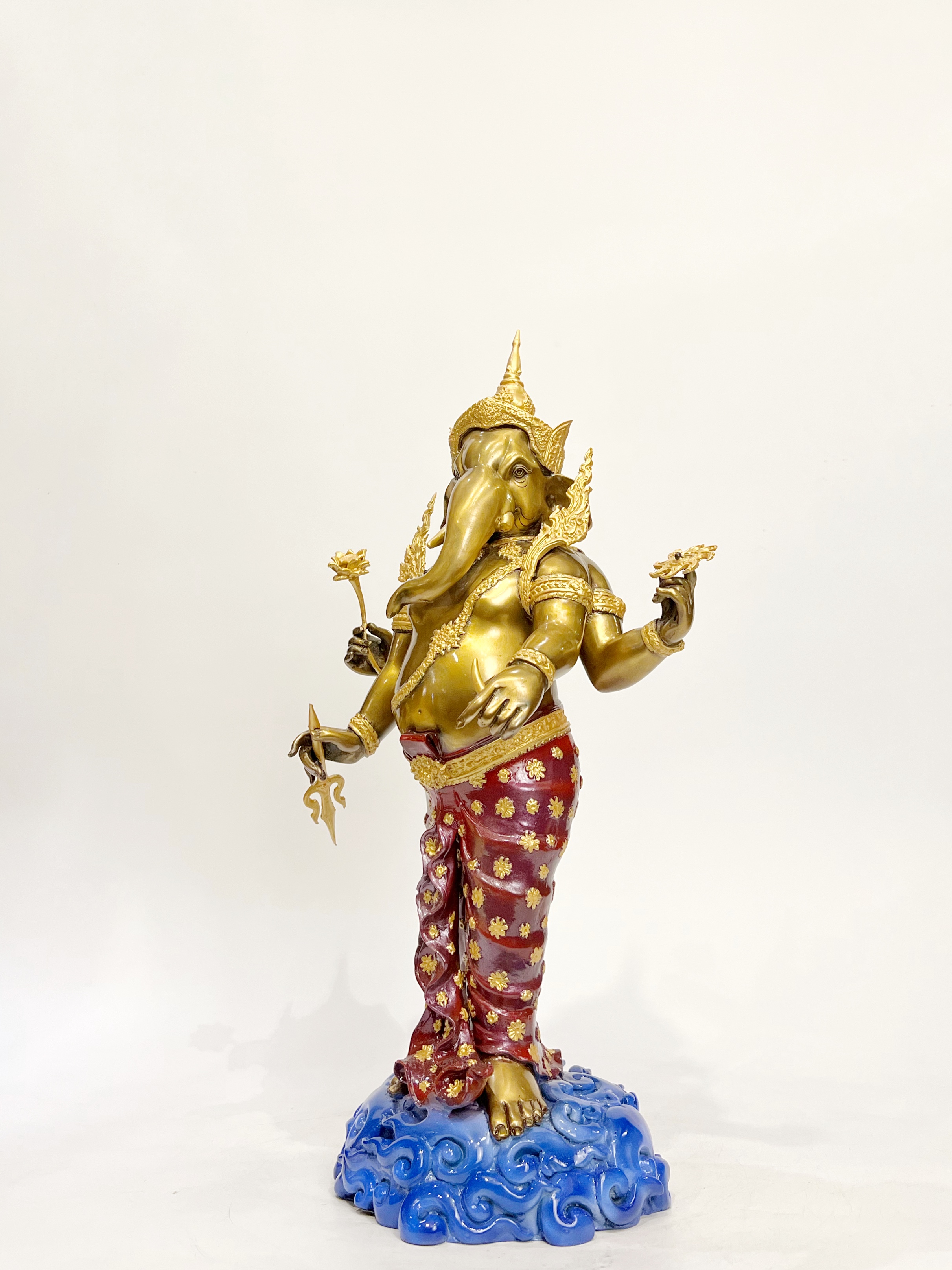 พระพิฆเนศ ปางเหนือเมฆ หน้าตัก 9 นิ้ว