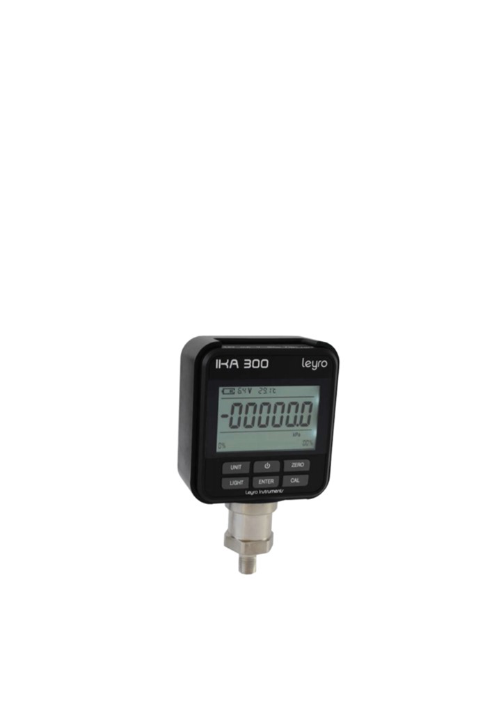 Leyro IKA300-D-DP เกจวัดความดันความละเอียด Class 0.2 (Precision digital pressure gauge) ย่านวัด -1 bar/+1 bar