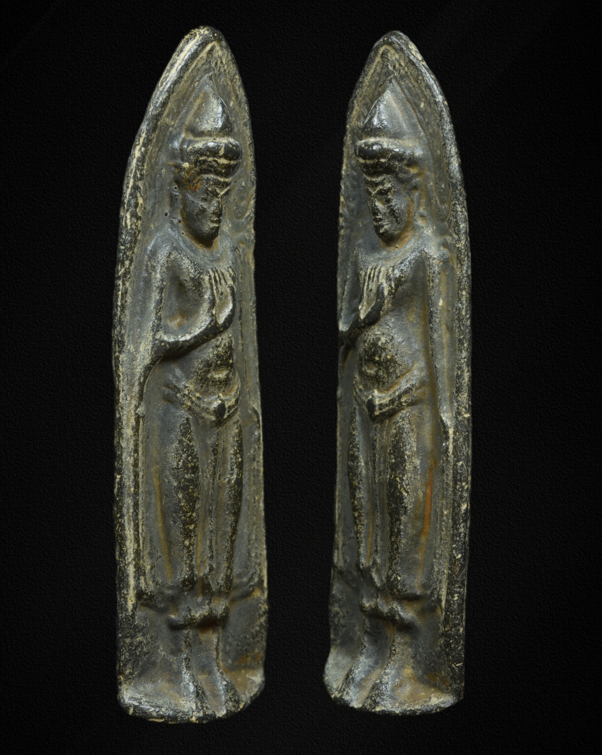 พระร่วงรางปืน เนื้อชินตะกั่ว