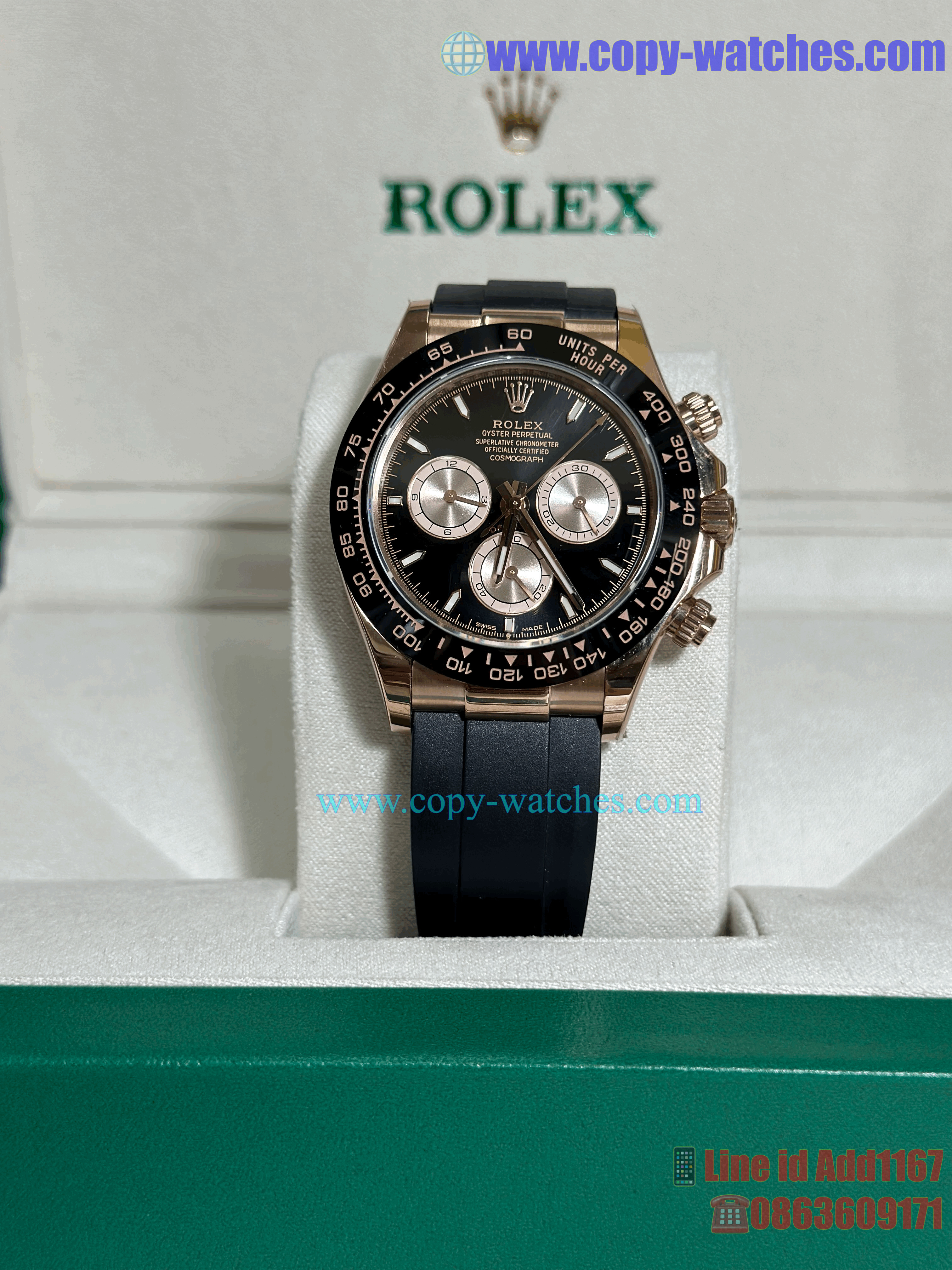 RolexDaytona Rose Gold 126515LN (5A)