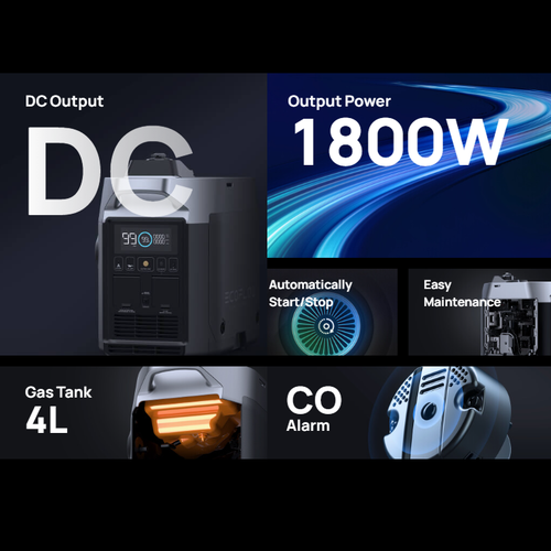 EcoFlow Smart Generator เครื่องปั่นไฟเบนซิน