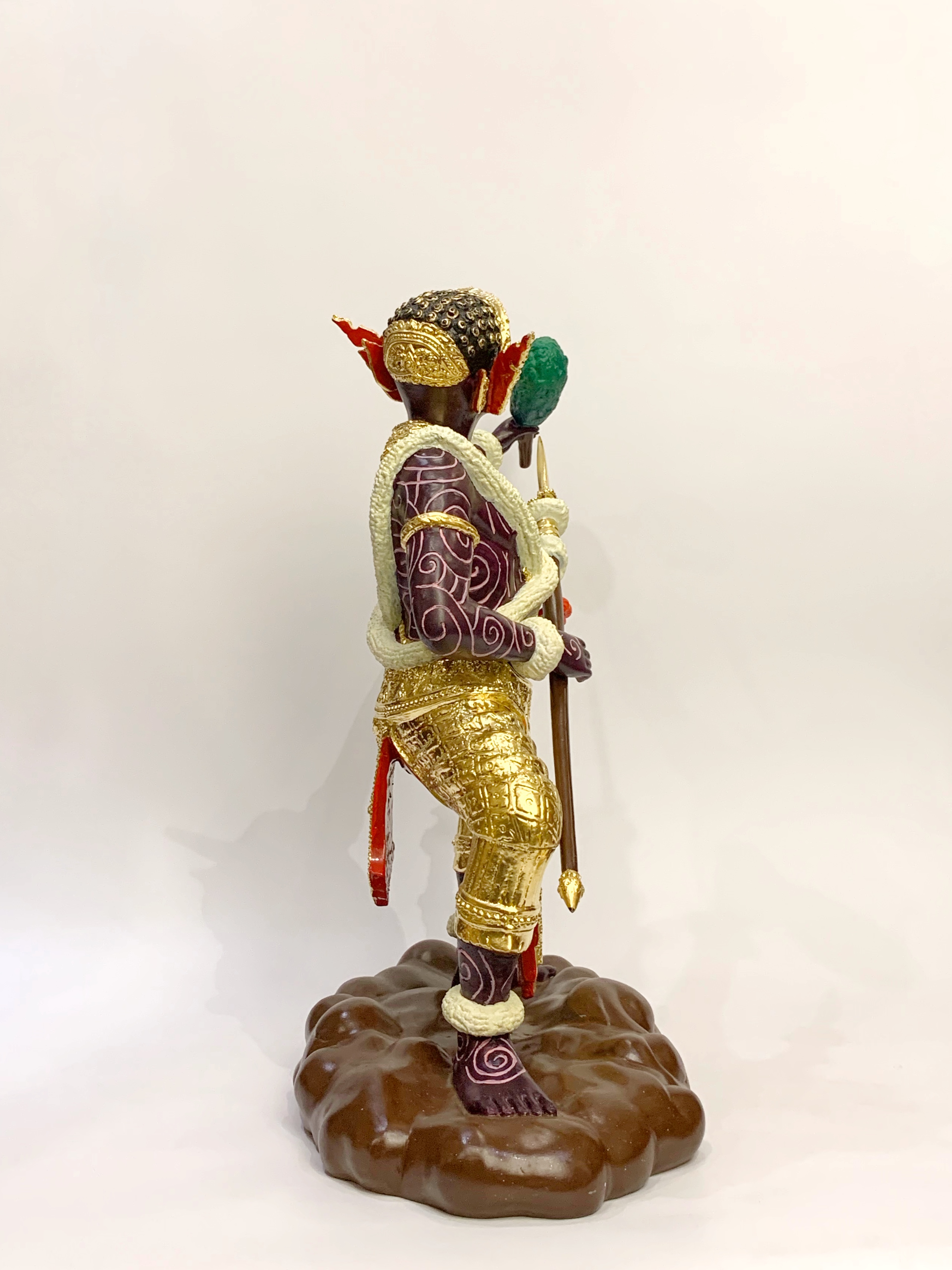 พระพิราพ ปางร่ายรำ หน้าตัก 12 นิ้ว (หล่อองค์แรก / องค์ต้นแบบ)